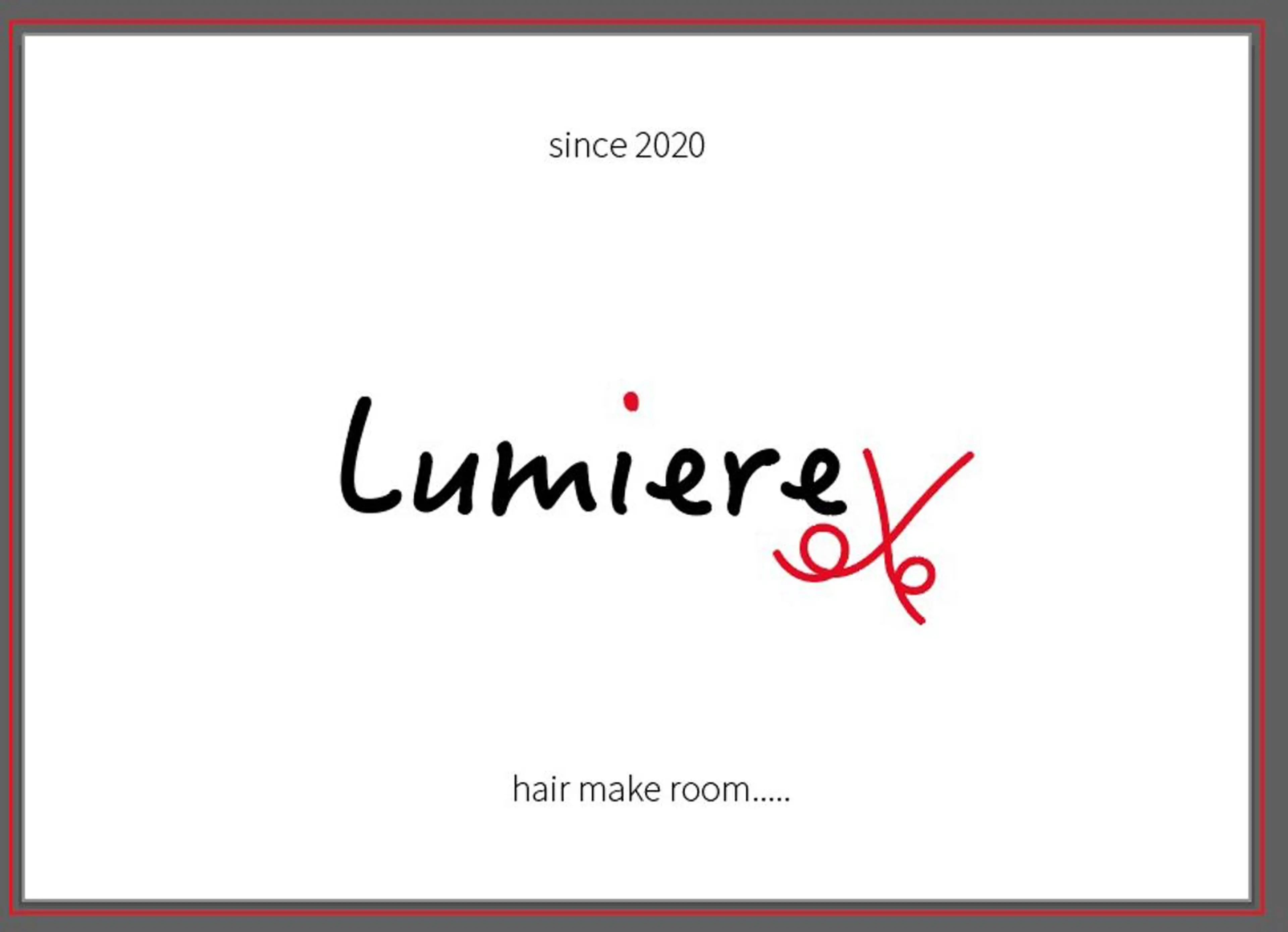 2回目以降のカットの写真