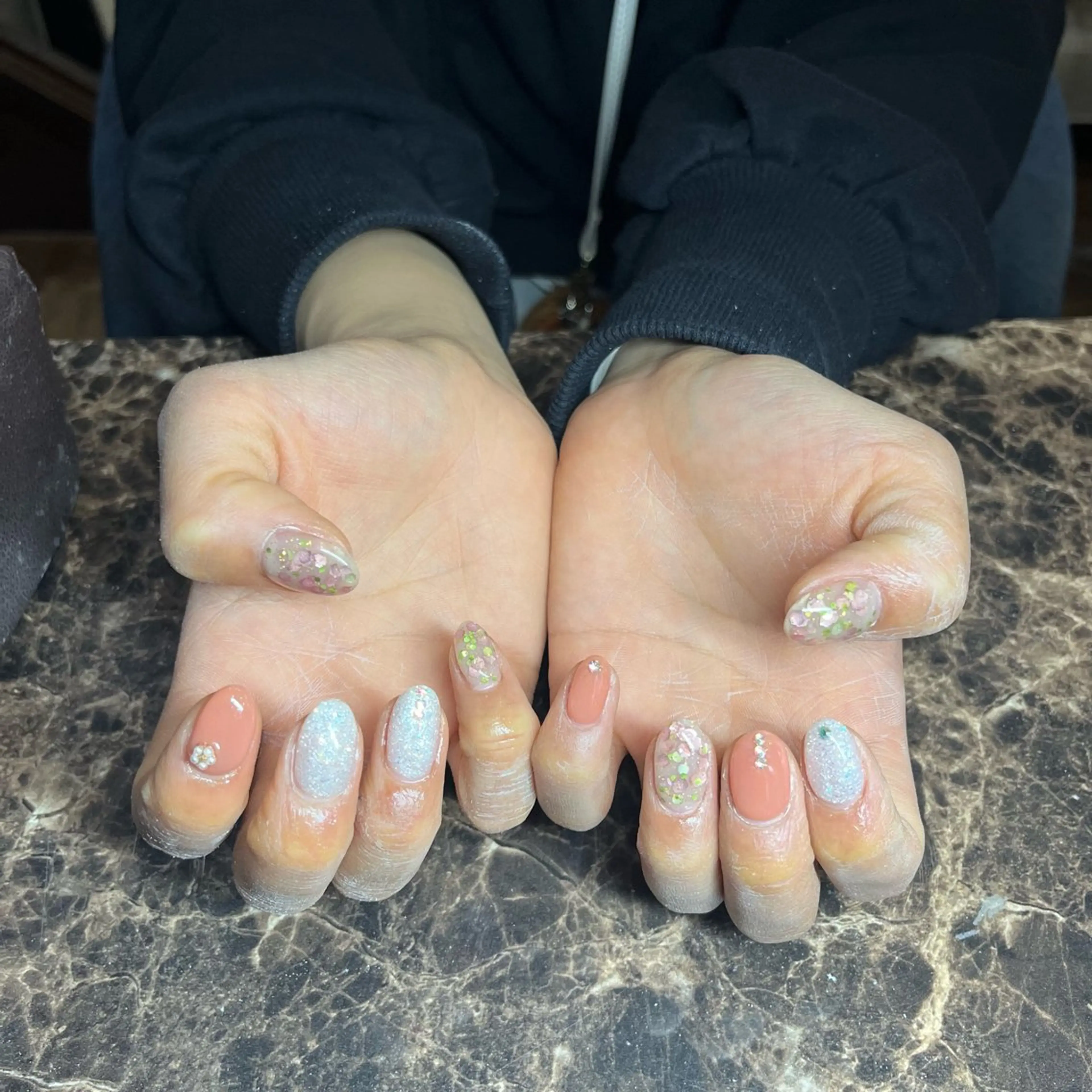 ネイル ハンドネイル IROHA nail Ami🐊🎀のネイルデザイン