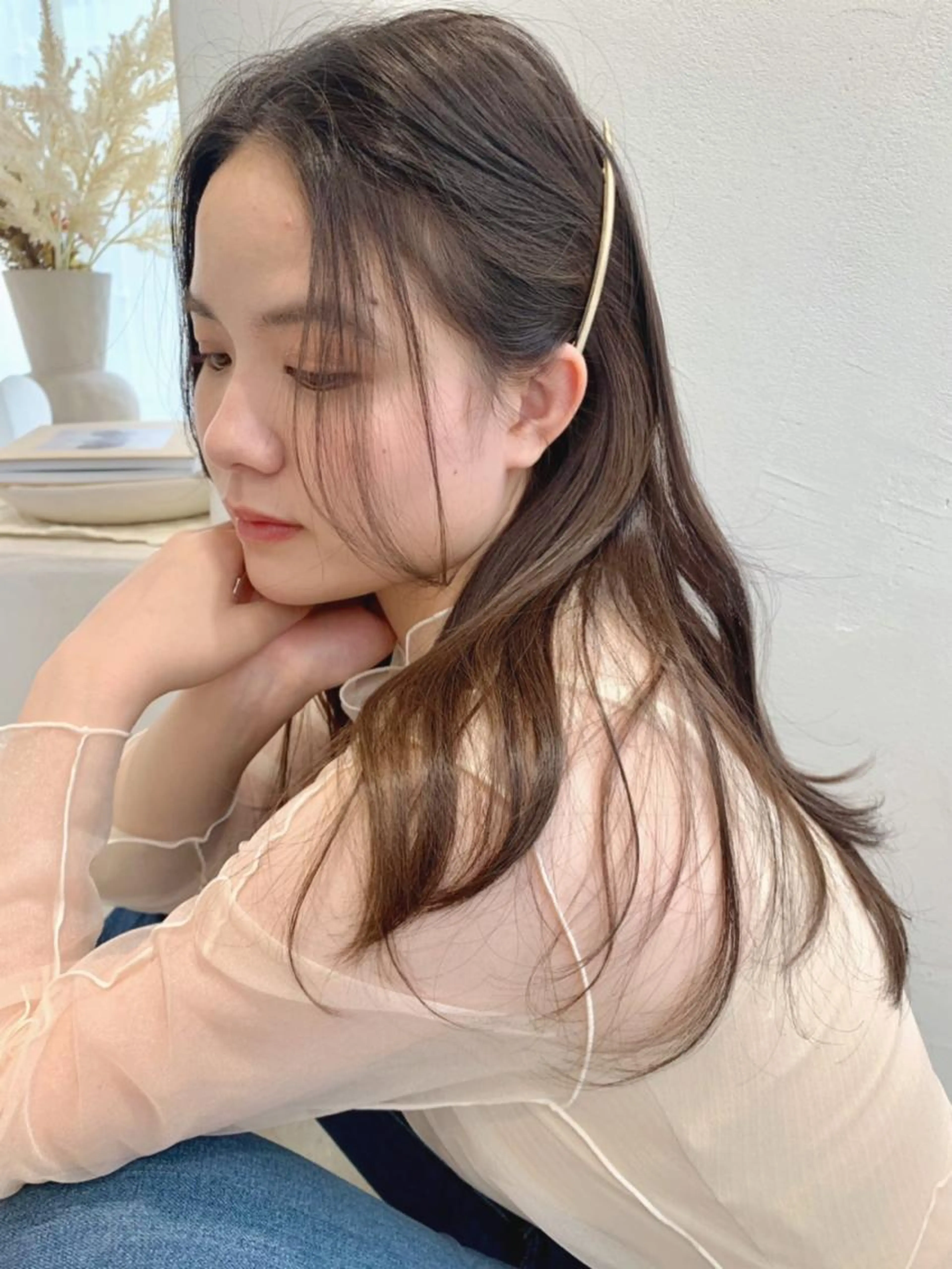 ❤️人気No.1❤️似合わせカット&透明感カラー&Aujua 4stepトリートメントorラメラメトリートメント🫧の写真