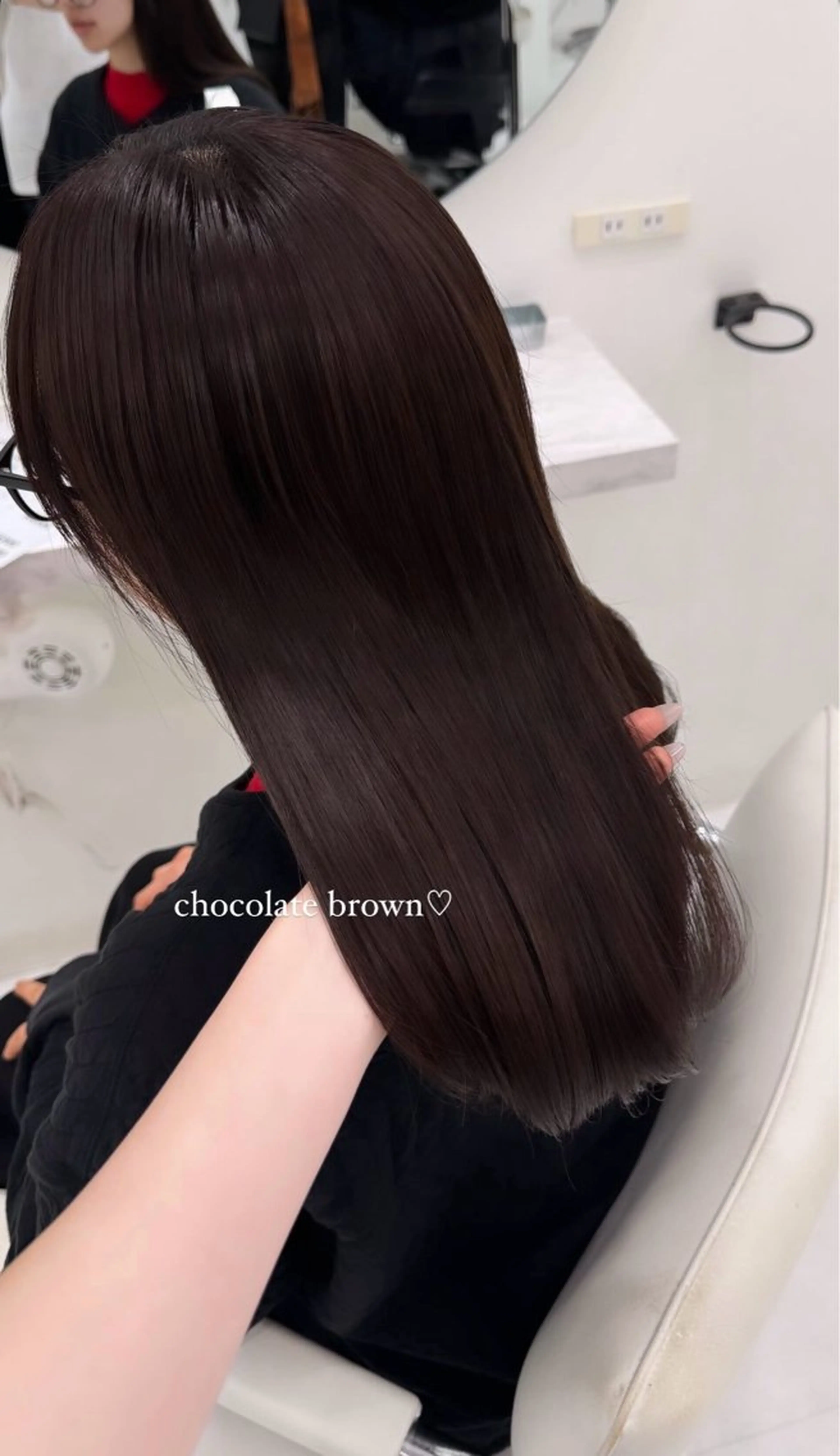 似合わせ透明感ワンカラー🩵の写真