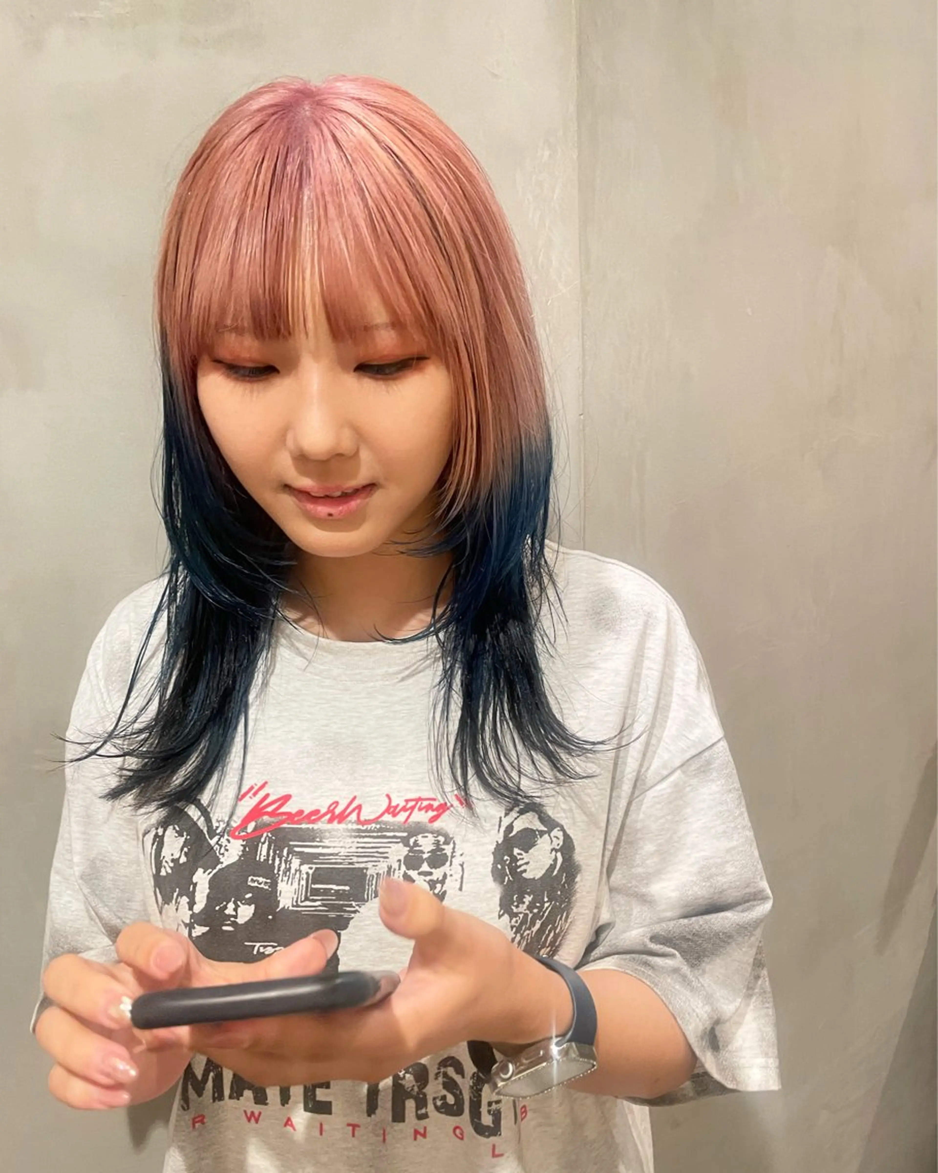 ミディアム カラー ヘアカラー トリートメント 優作 〜圧倒的信頼〜のヘアスタイル