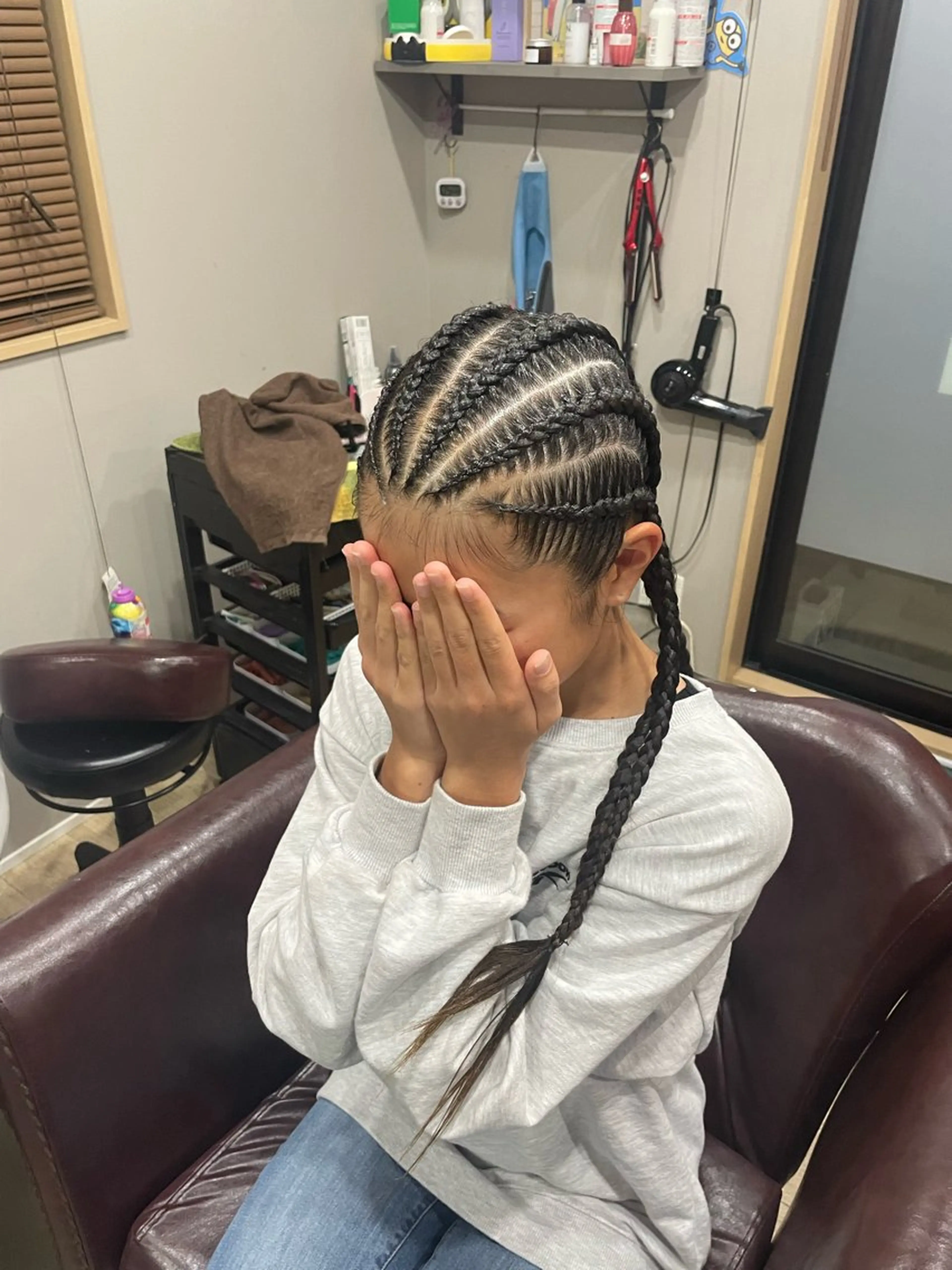 ロング ヘアアレンジ Hair room Leaのヘアスタイル