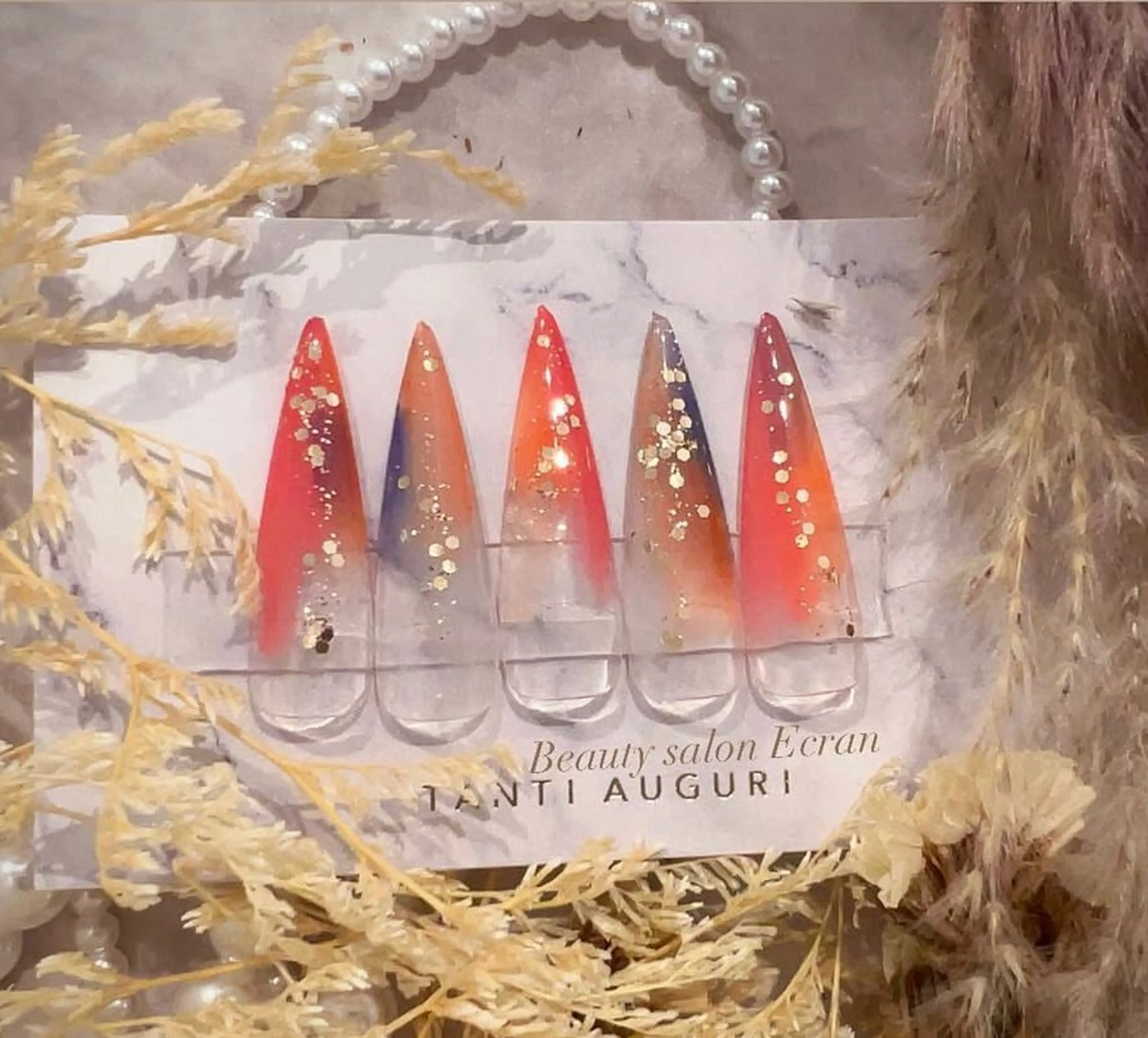 ネイル えくにゃん所属・AMAGASAKI LISAのネイルデザイン