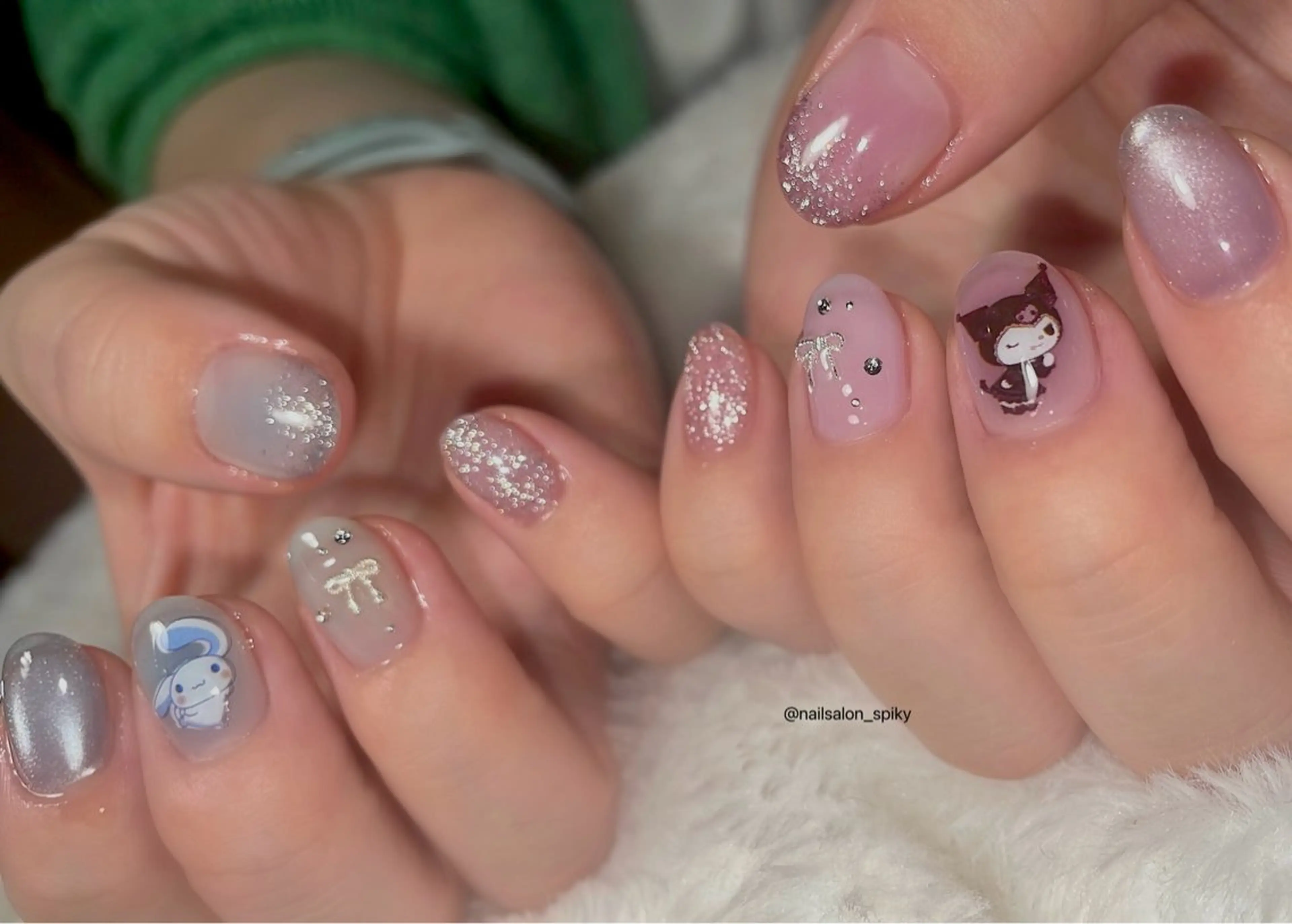 ネイル Spiky とうげ ふうかのネイルデザイン