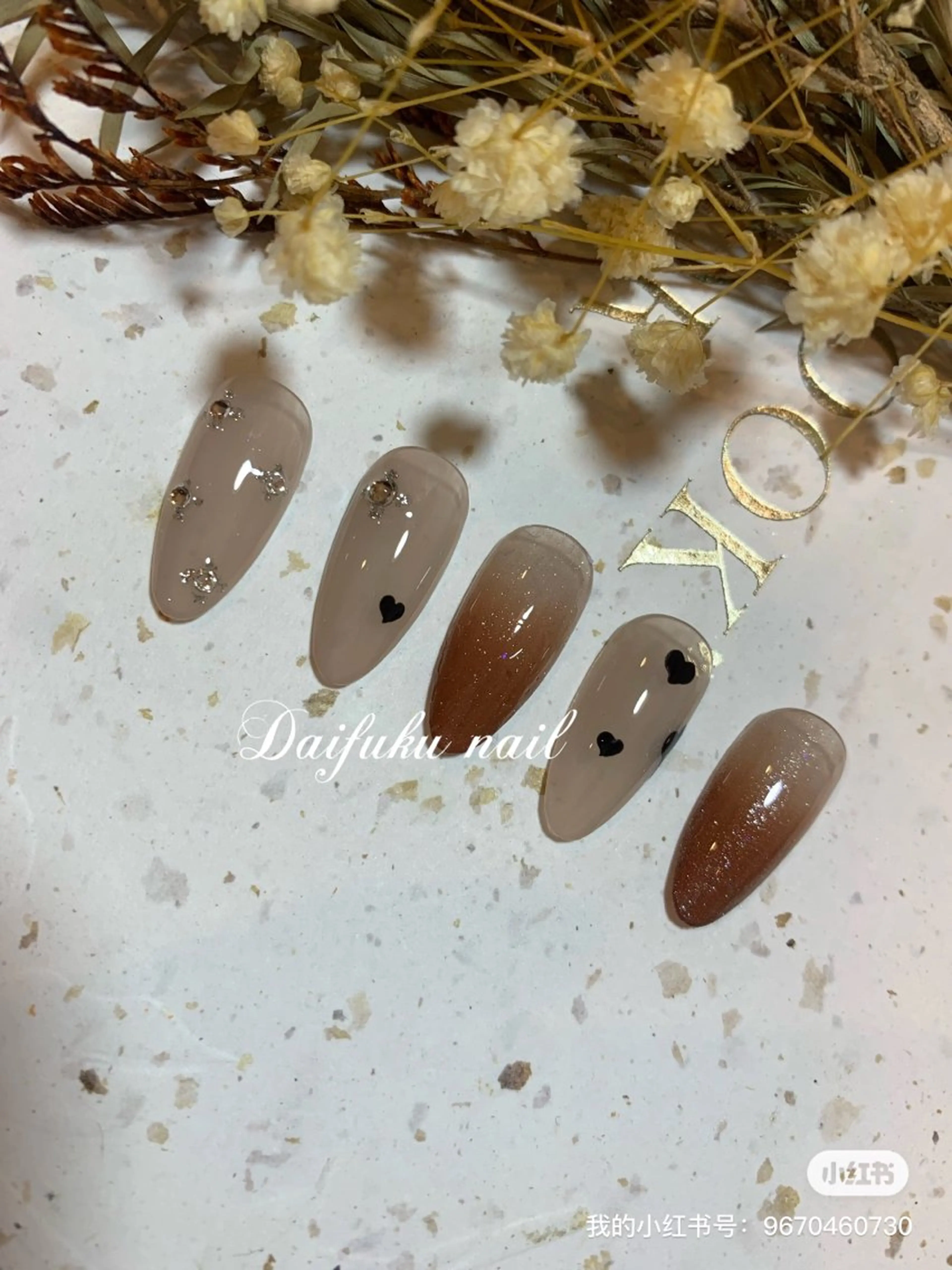 ミディアム Daifuku nailsのネイルデザイン