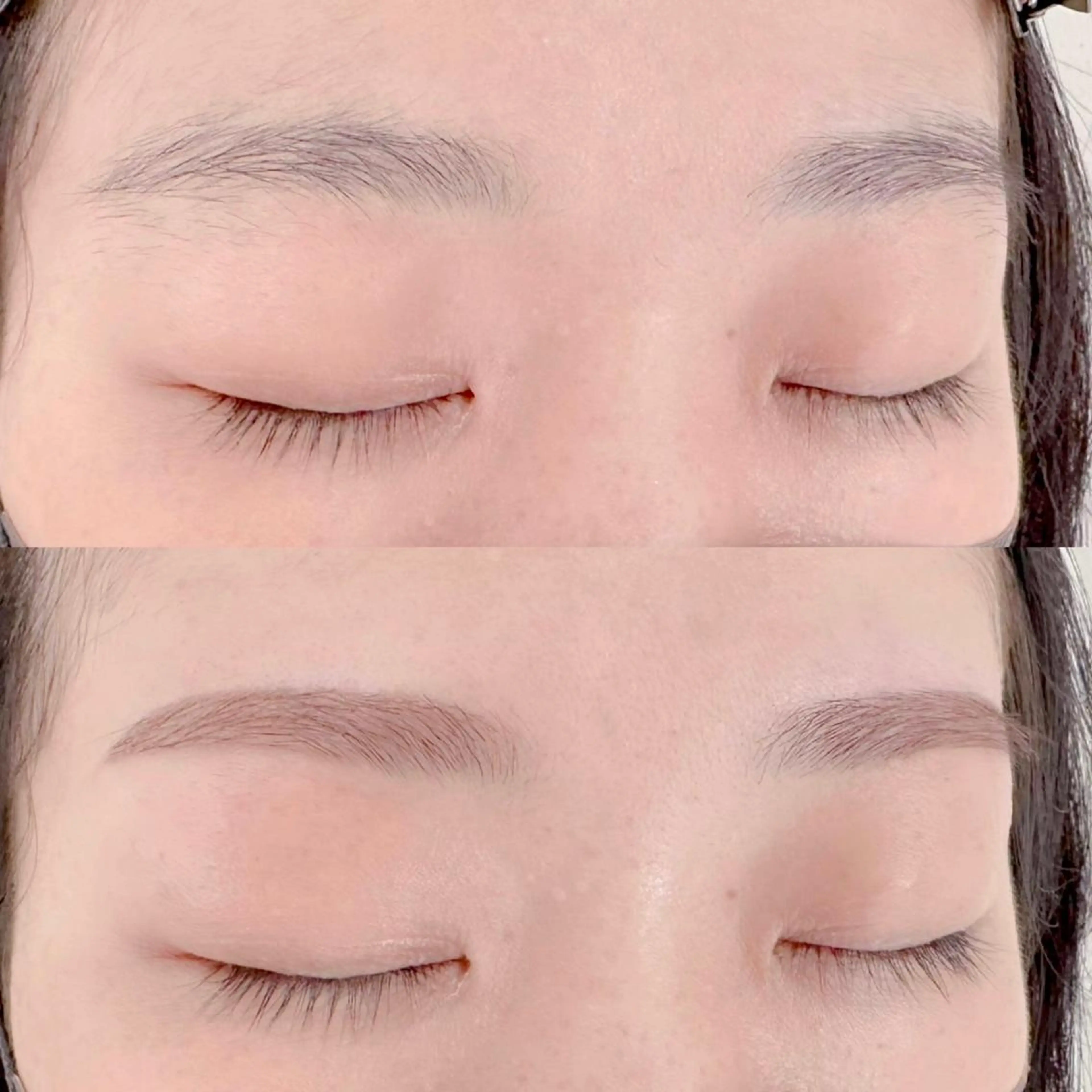 アイブロウ 眉毛ワックス脱毛 NALU by felizのマツエク・マツパデザイン