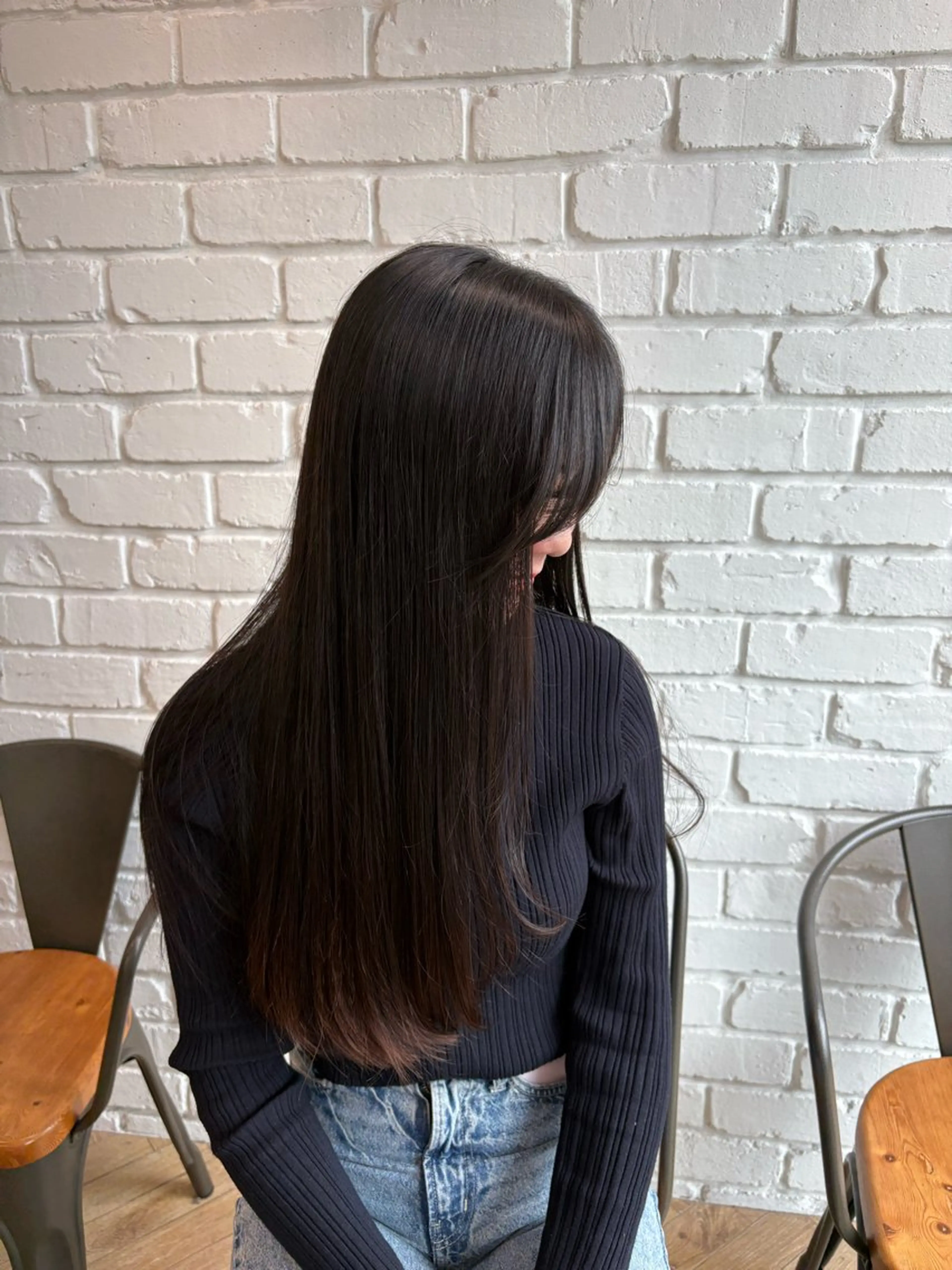 ロング カット トリートメント 髪質改善トリートメン ト/縮毛矯正/ゆうなのヘアスタイル