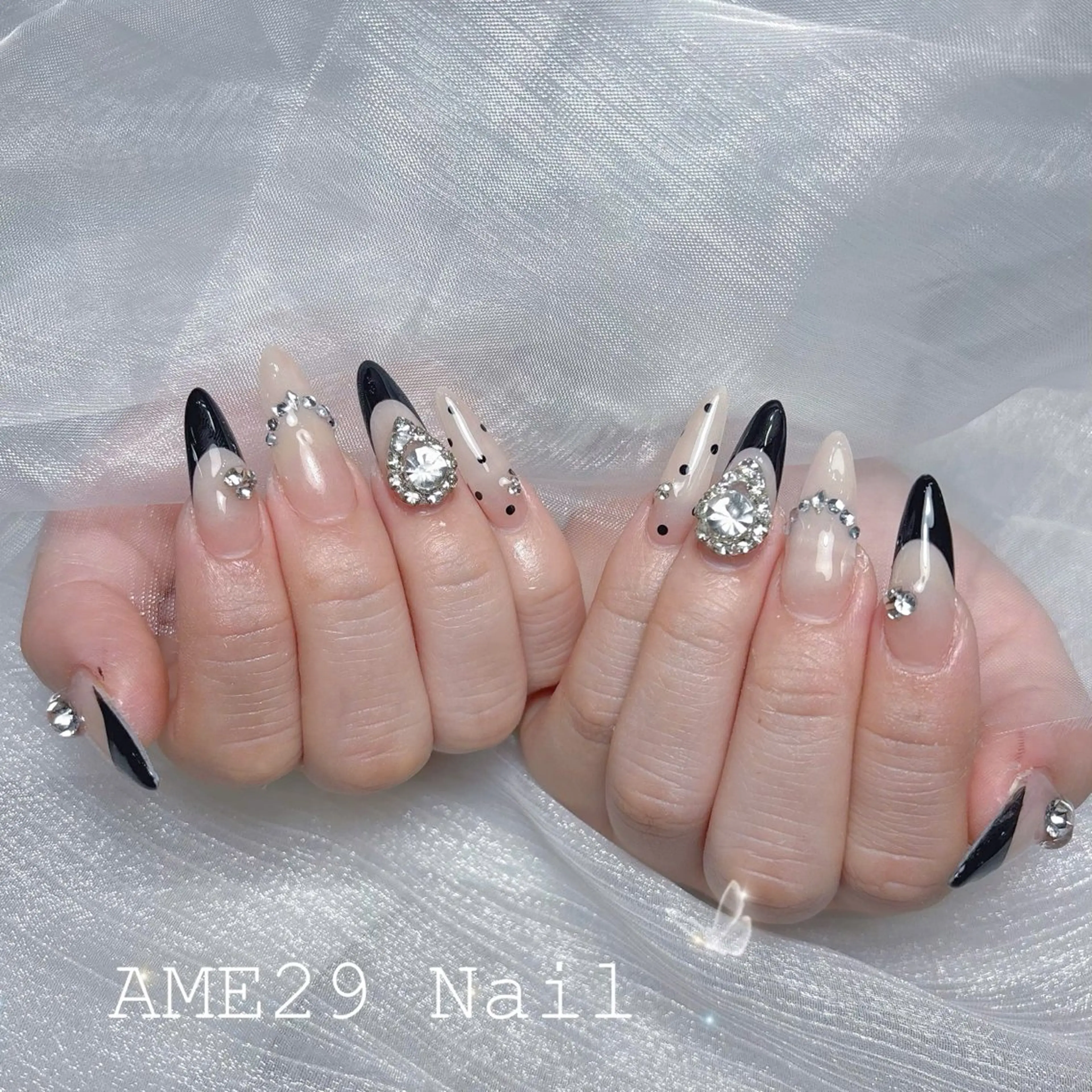 ネイル アートネイル スカルプネイル AME29 Nail ネイルサロンのネイルデザイン