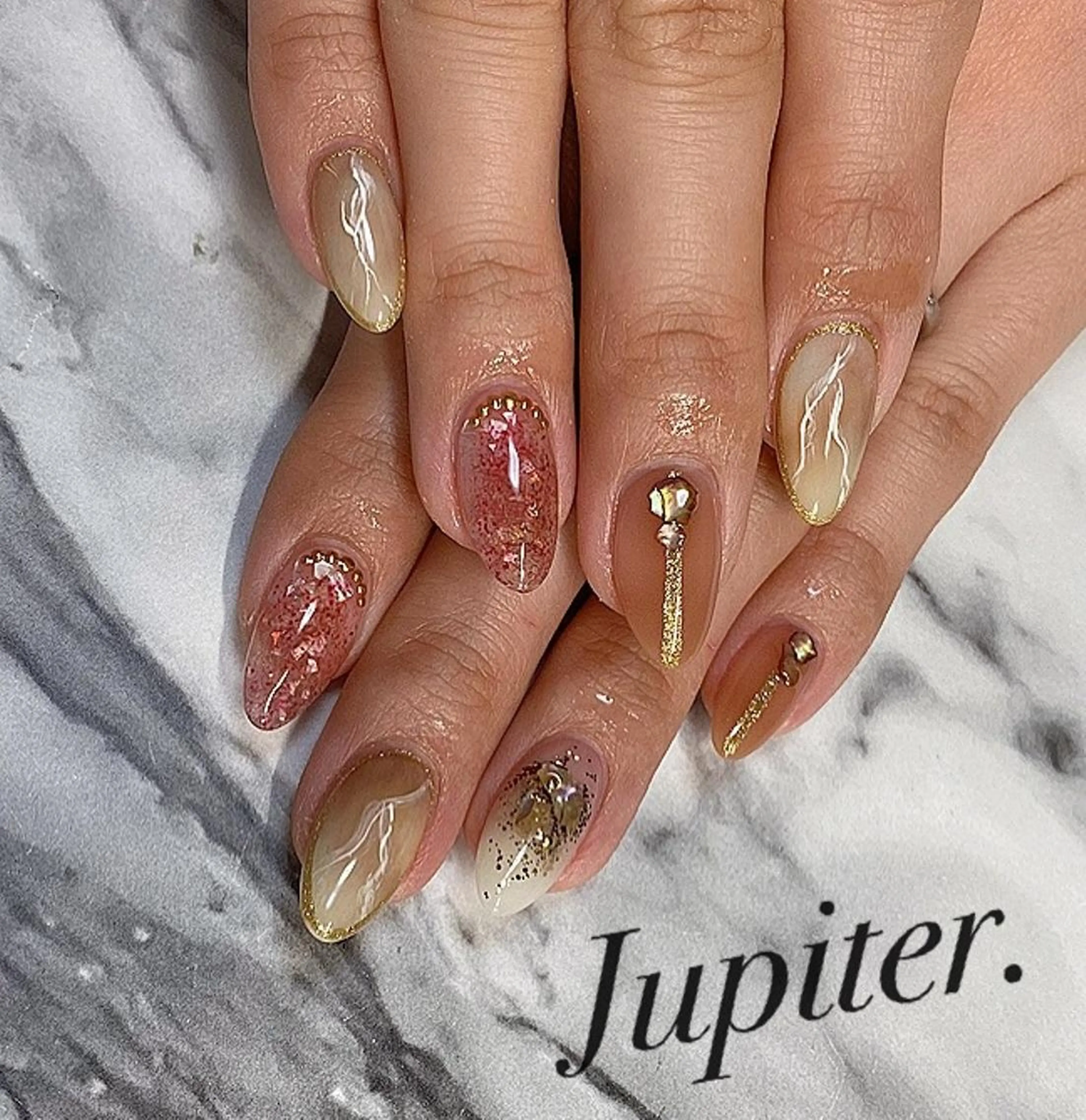 ネイル Jupiter .のネイルデザイン