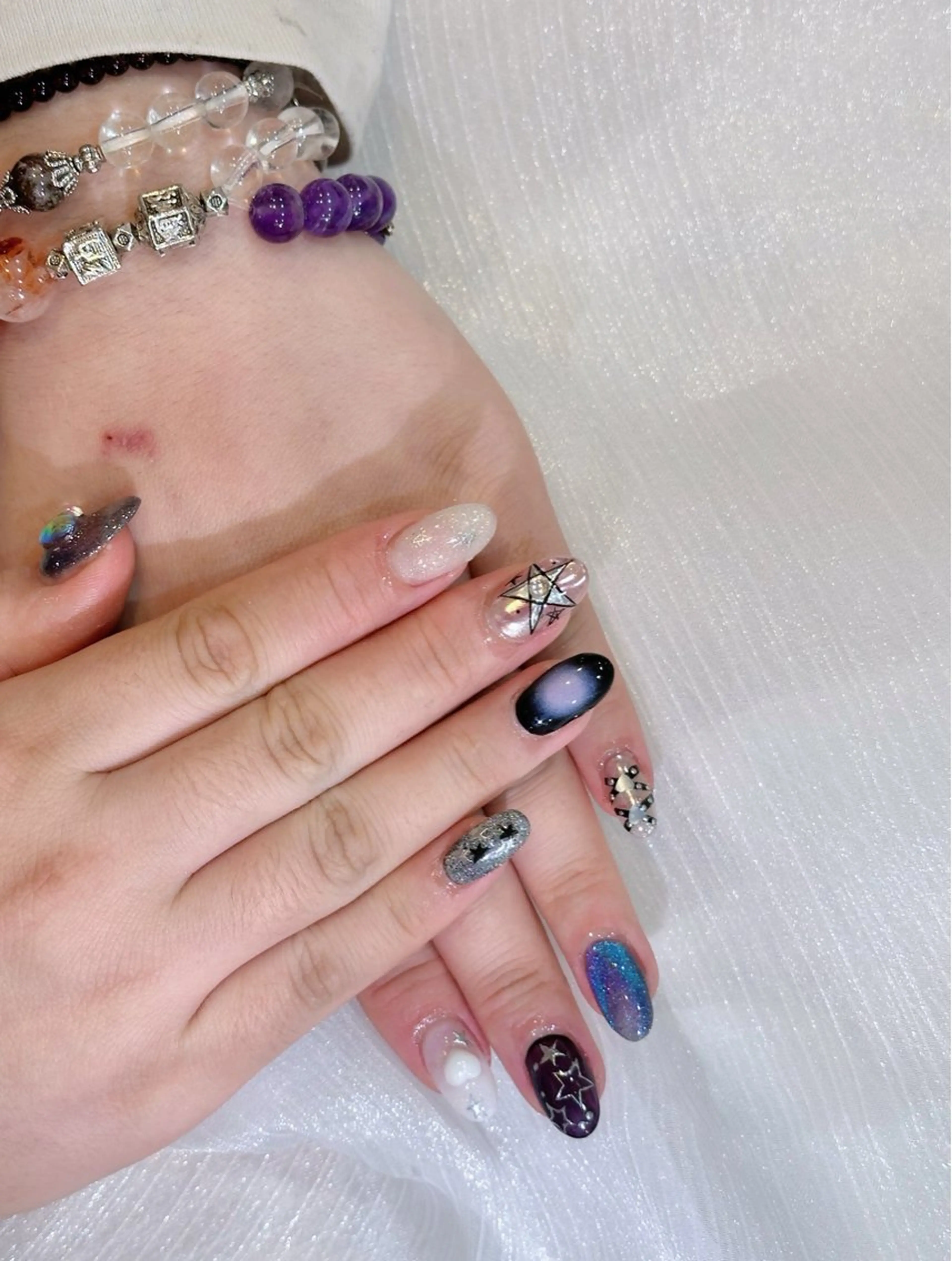 ネイル ショートネイル ハンドネイル babarla Nailのネイルデザイン