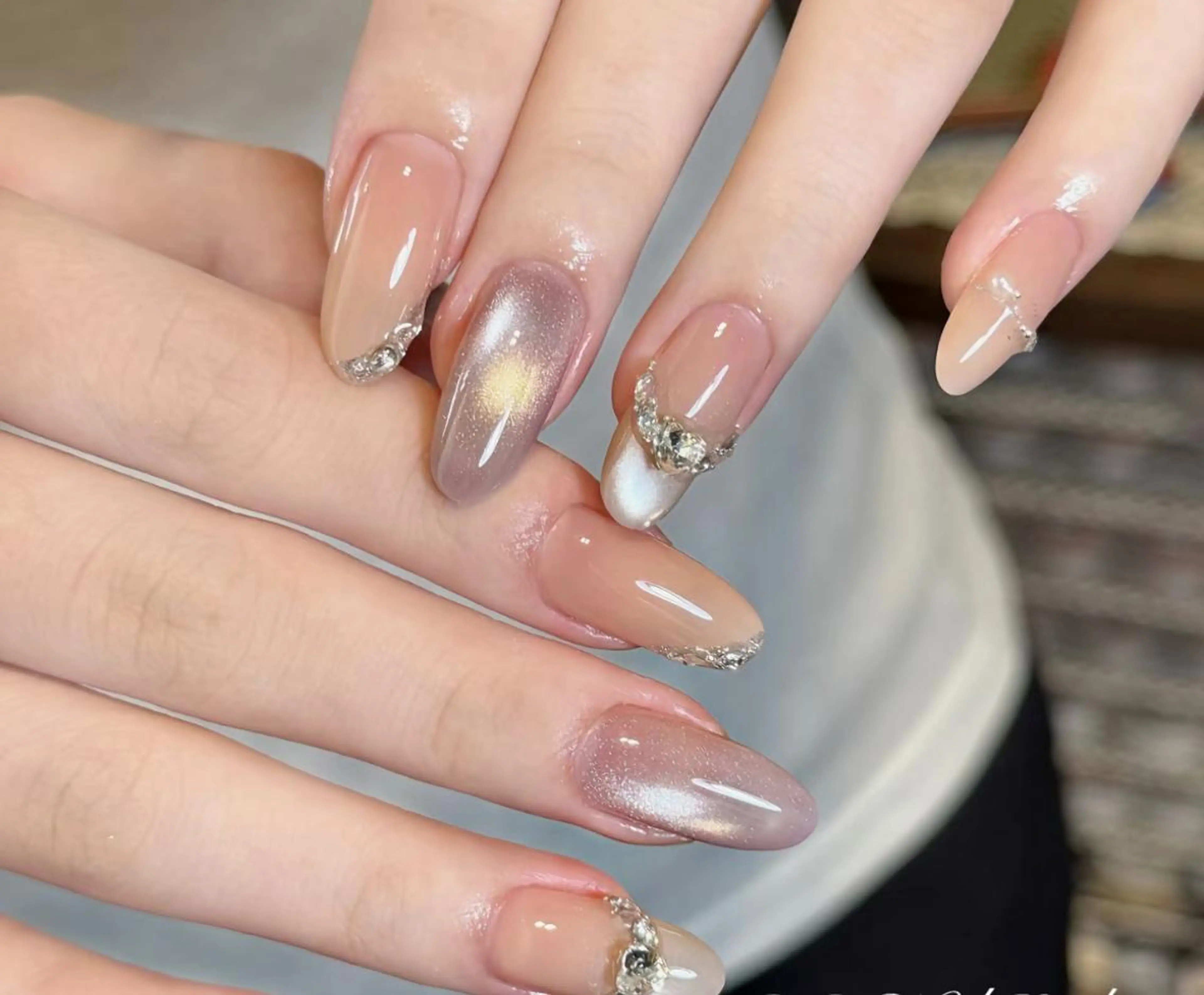 ネイル ハンドネイル By moonネイル 🌷ワンホン/韓国風のネイルデザイン