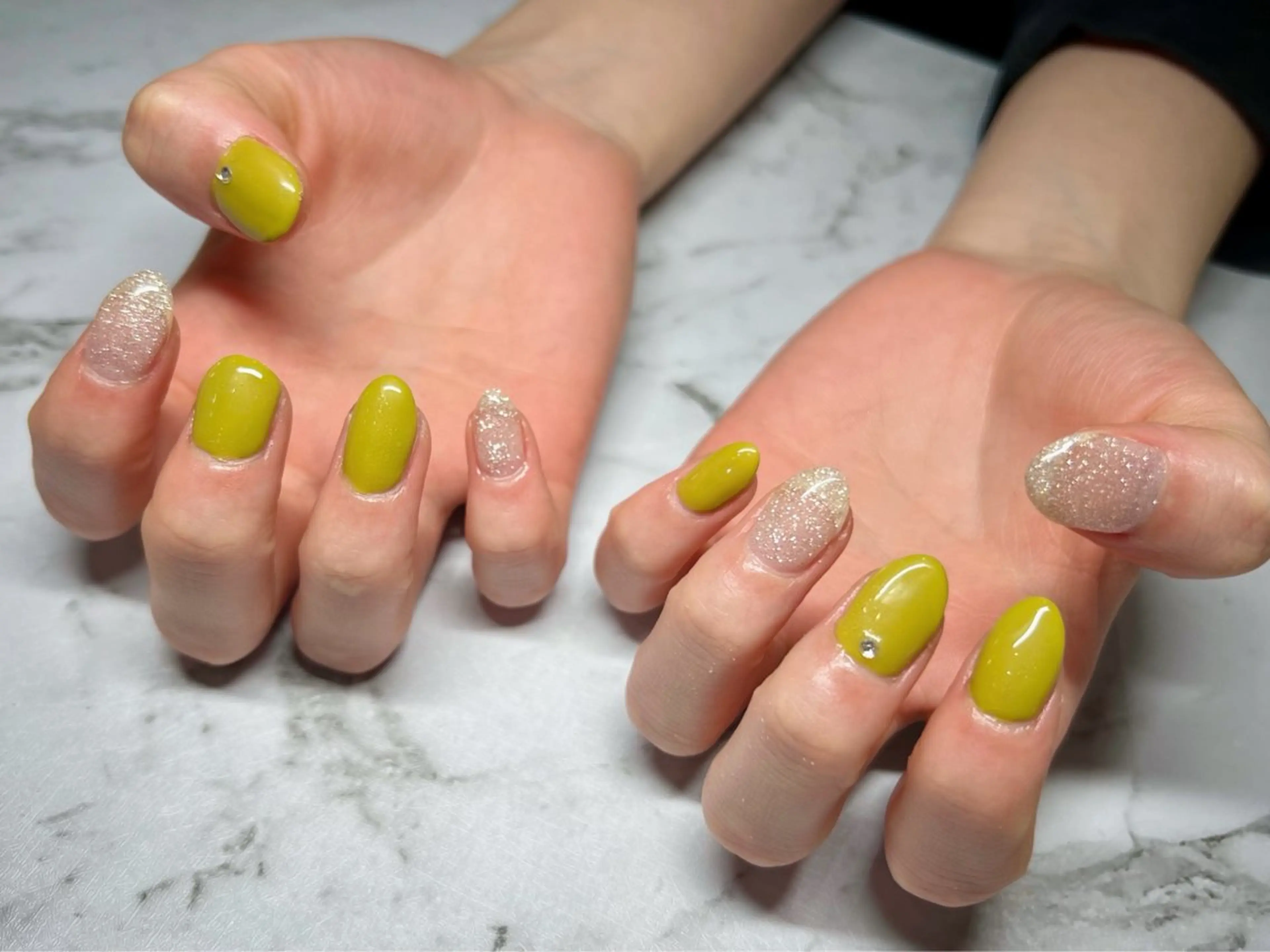 ネイル ワンカラーネイル AMULET nail♡RISAのネイルデザイン