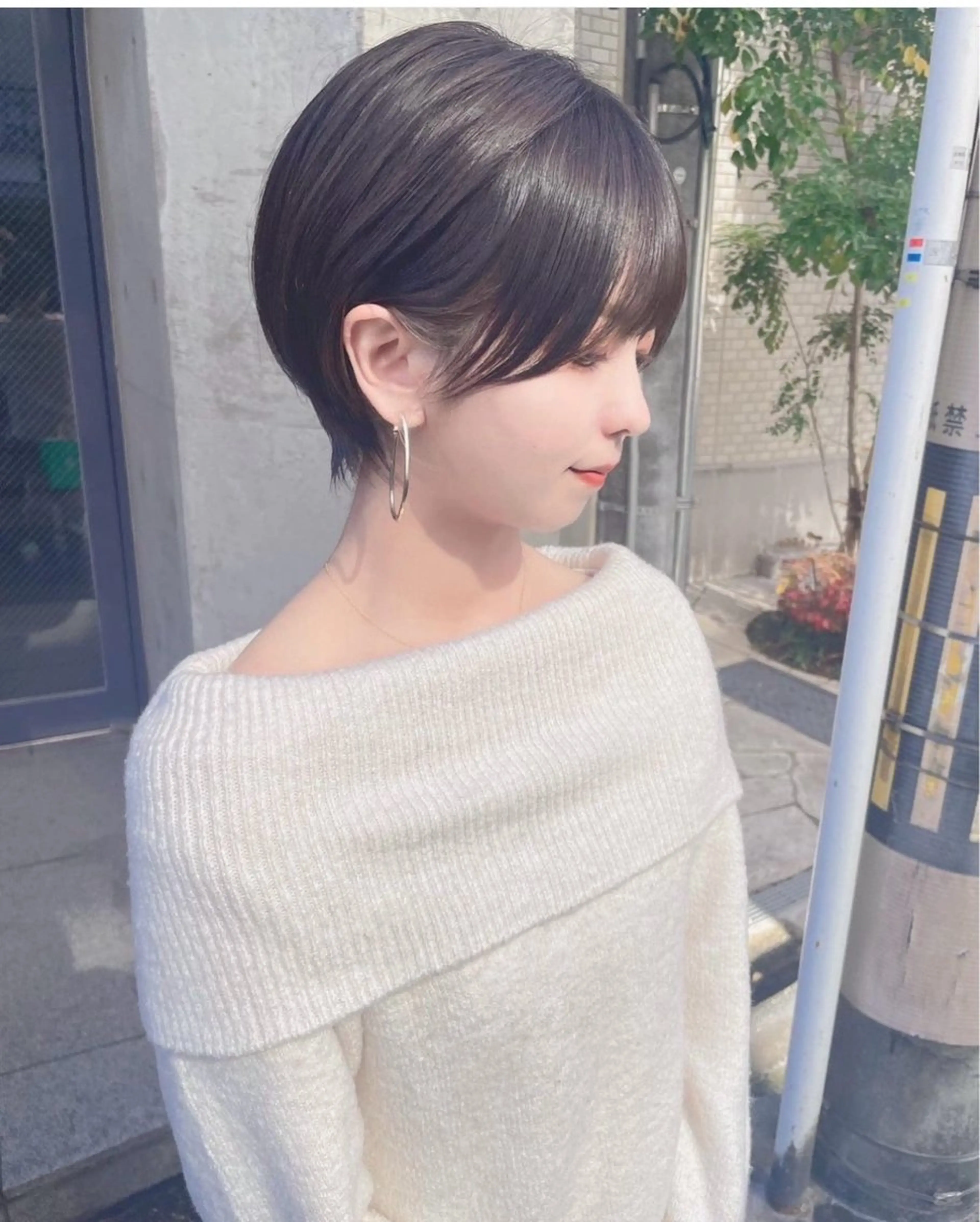 ショート カラー ❤️ブリーチなし💚 ダブルカラー平野実花のヘアスタイル