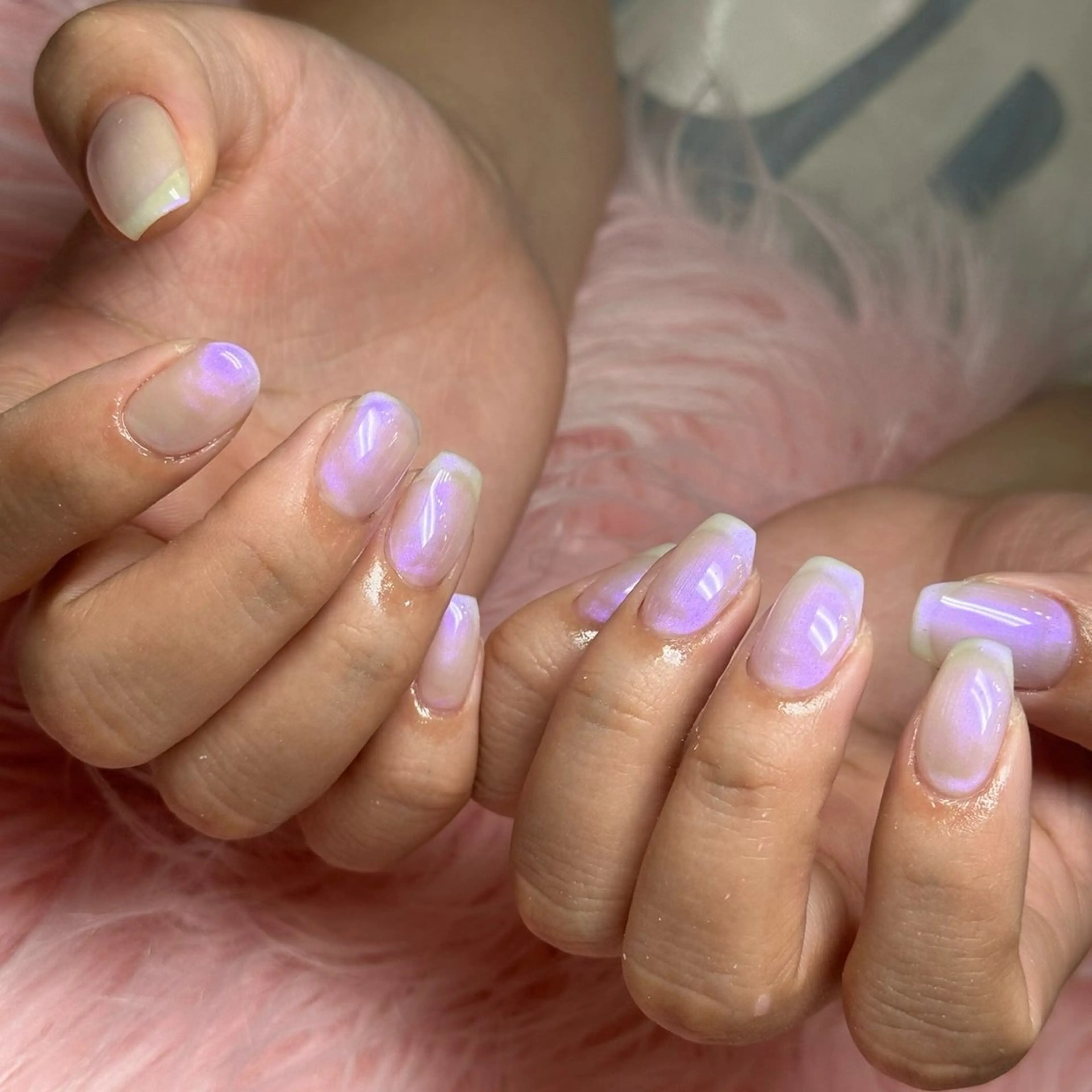 ネイル オーロラネイル EN_NAIL 野中本店Ayakaのネイルデザイン