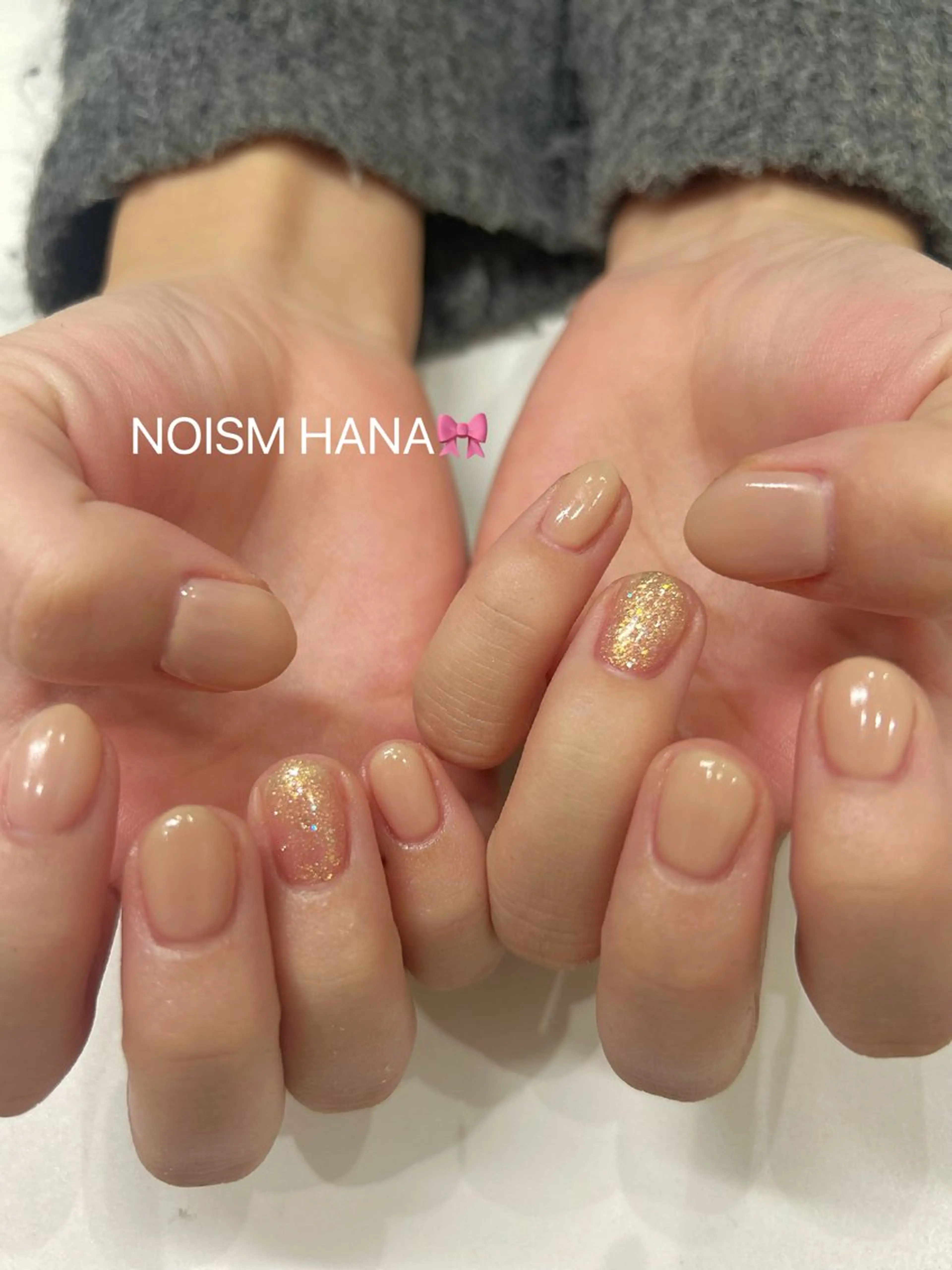 ネイル グラデーション キラキラネイル 韓国ネイル マグネットネイル ニュアンスネイル ハンドネイル 🎀大人nail /NOISMはな🎀のネイルデザイン