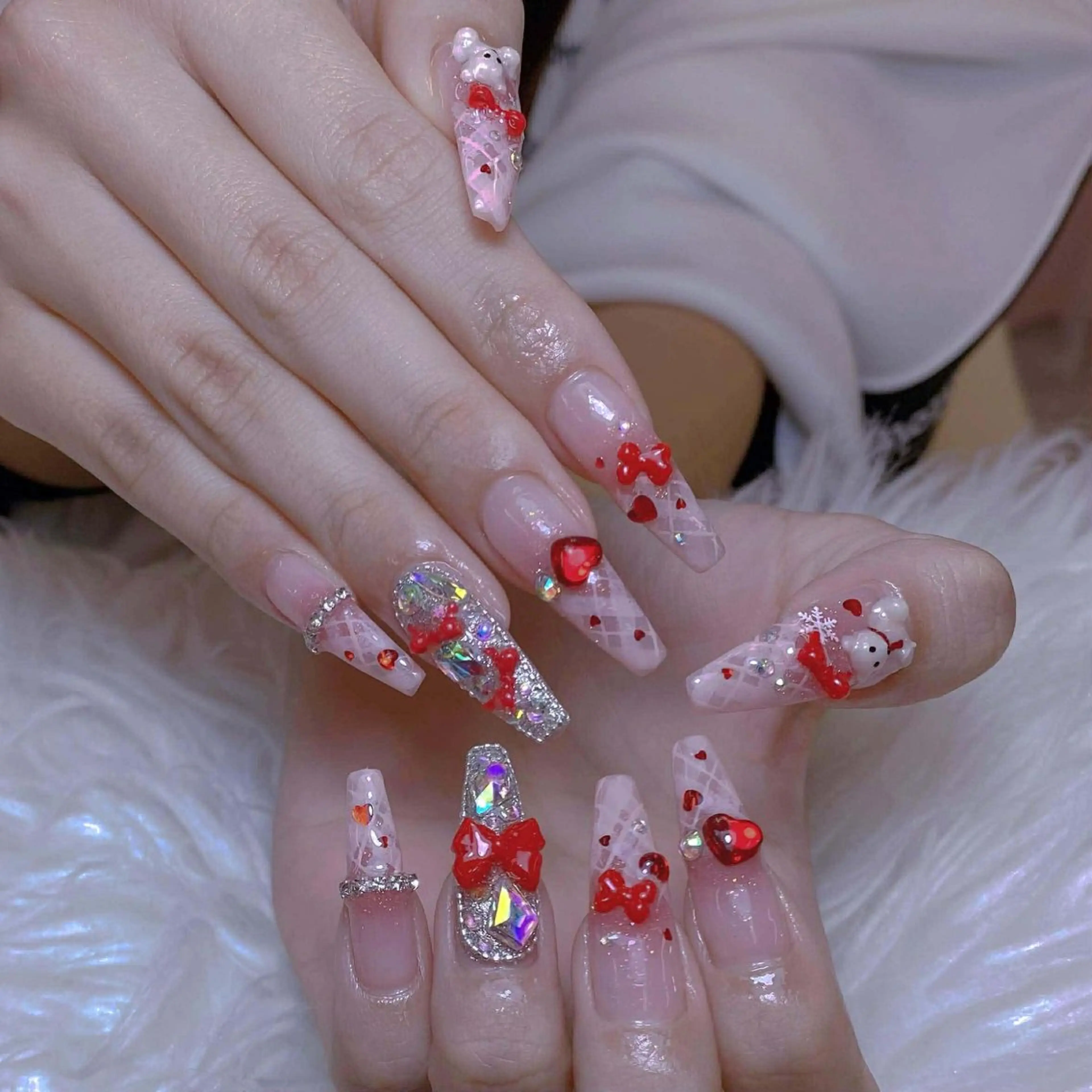 ネイル ハンドネイル ANH NAIL ゴテゴテ専門店💎のネイルデザイン