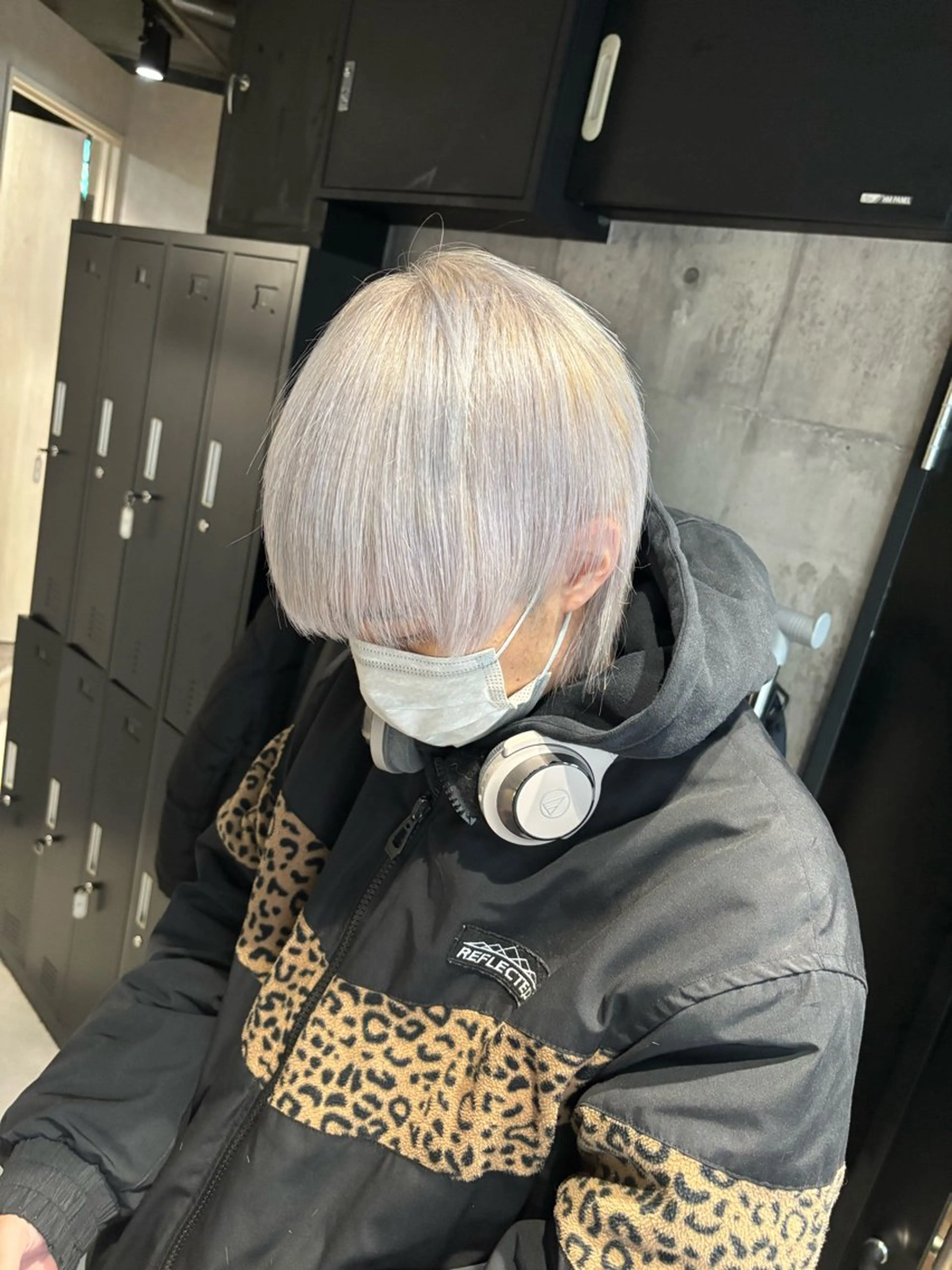 カラー メンズ カット ヘアカラー _WHITE / KENTOのヘアスタイル