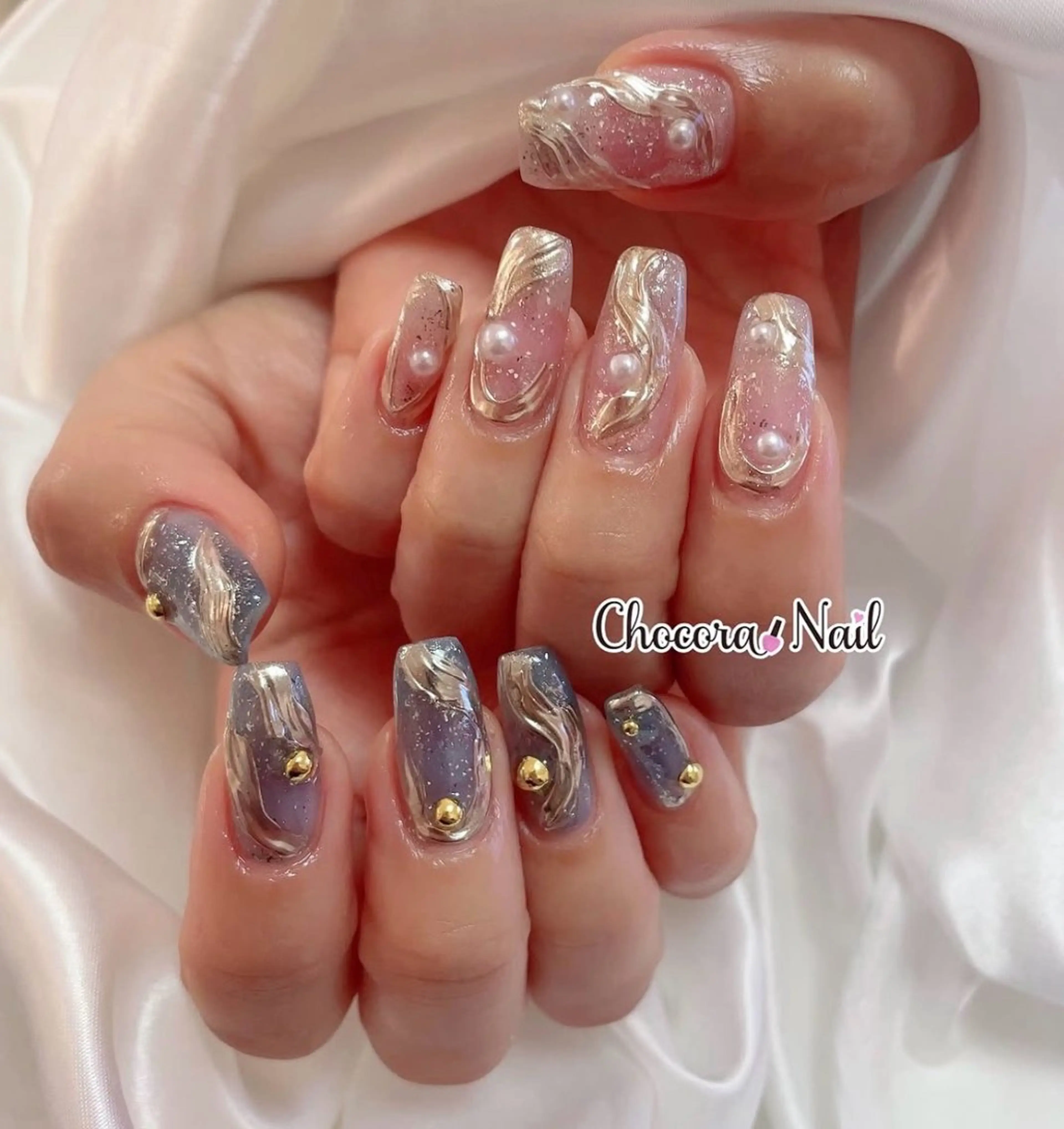 ネイル ハンドネイル Chocora nail かおりのネイルデザイン