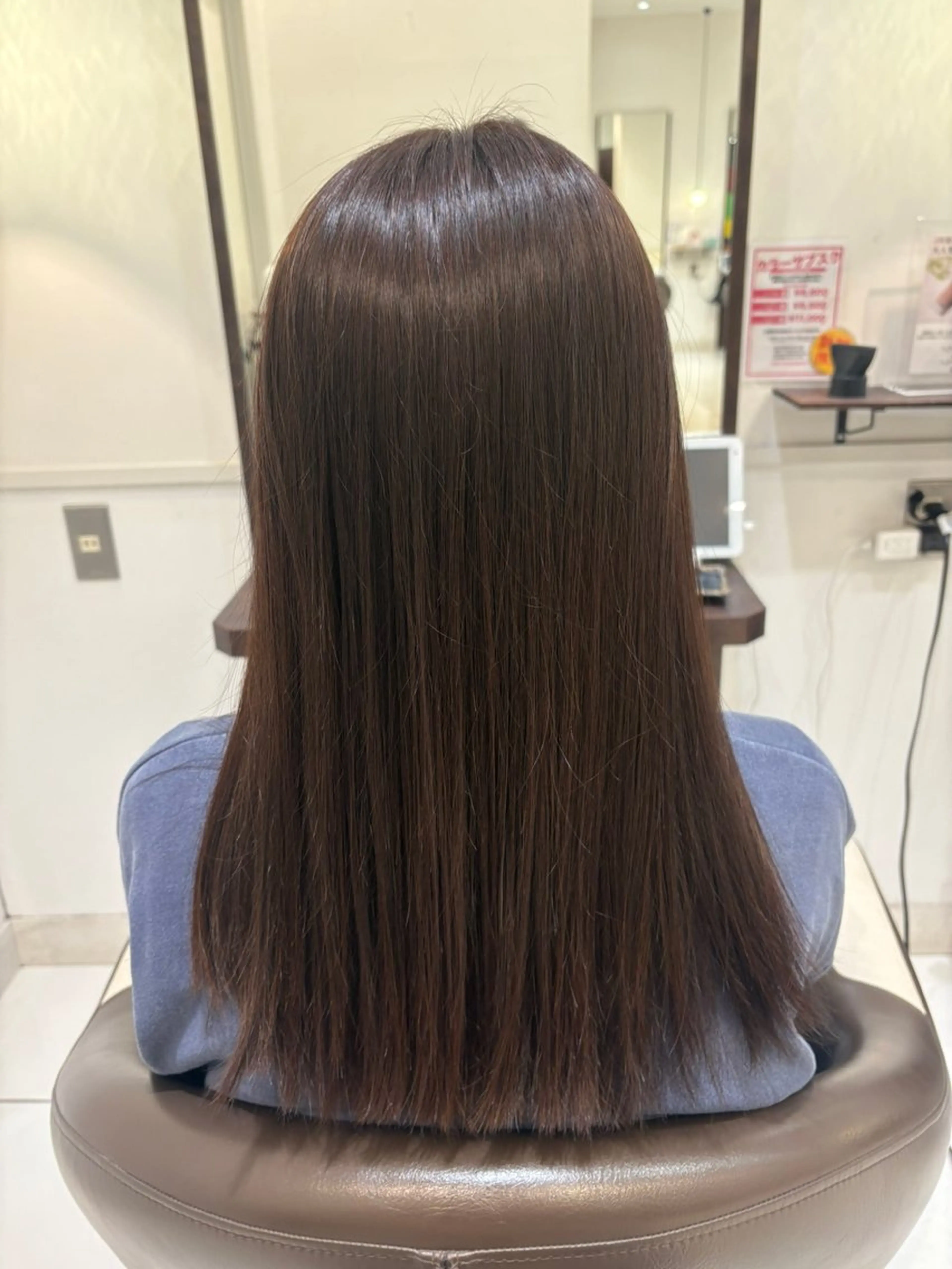 ロング カラー 谷 健吾のヘアスタイル