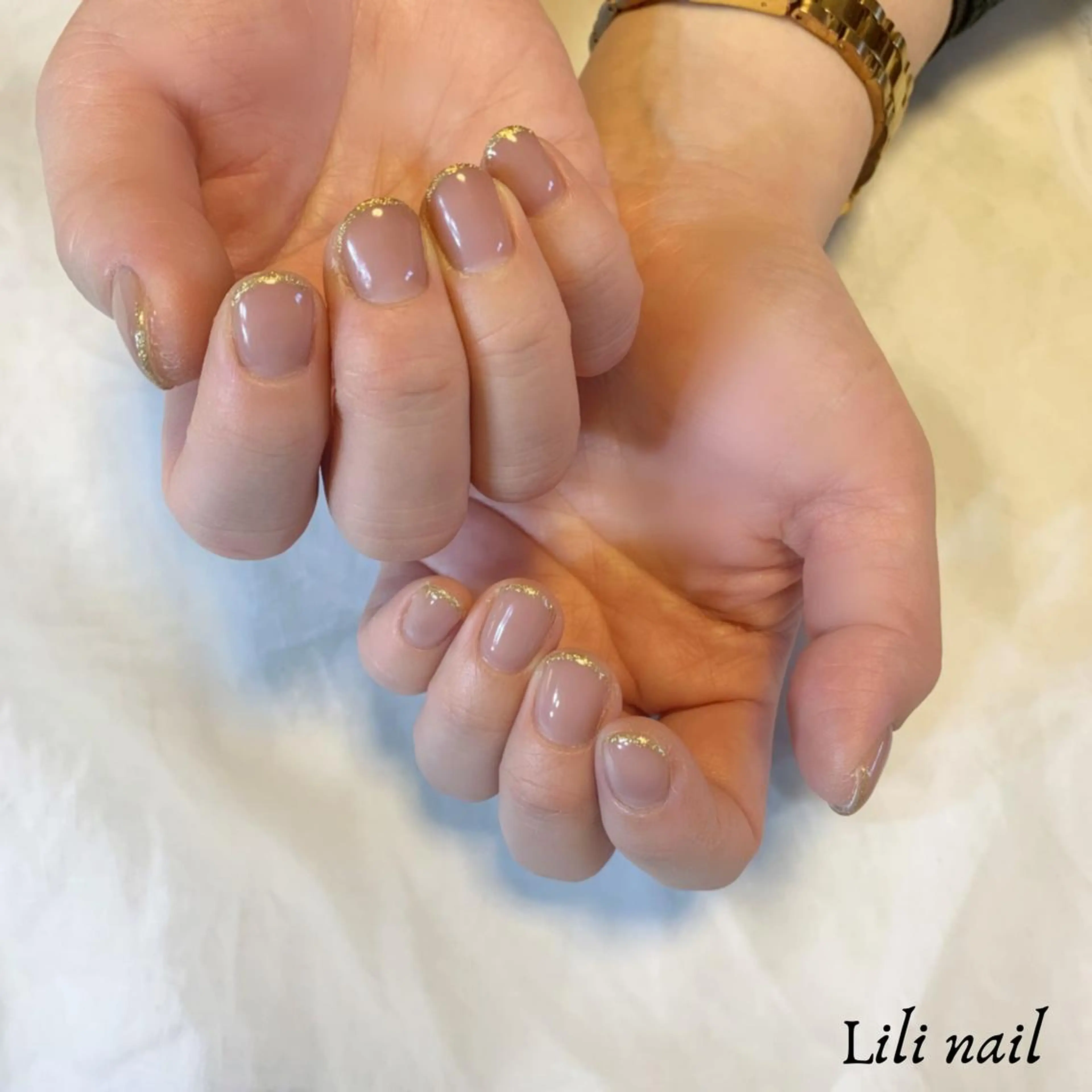 ショート ネイル ハンドネイル Lilibeauty salonのネイルデザイン