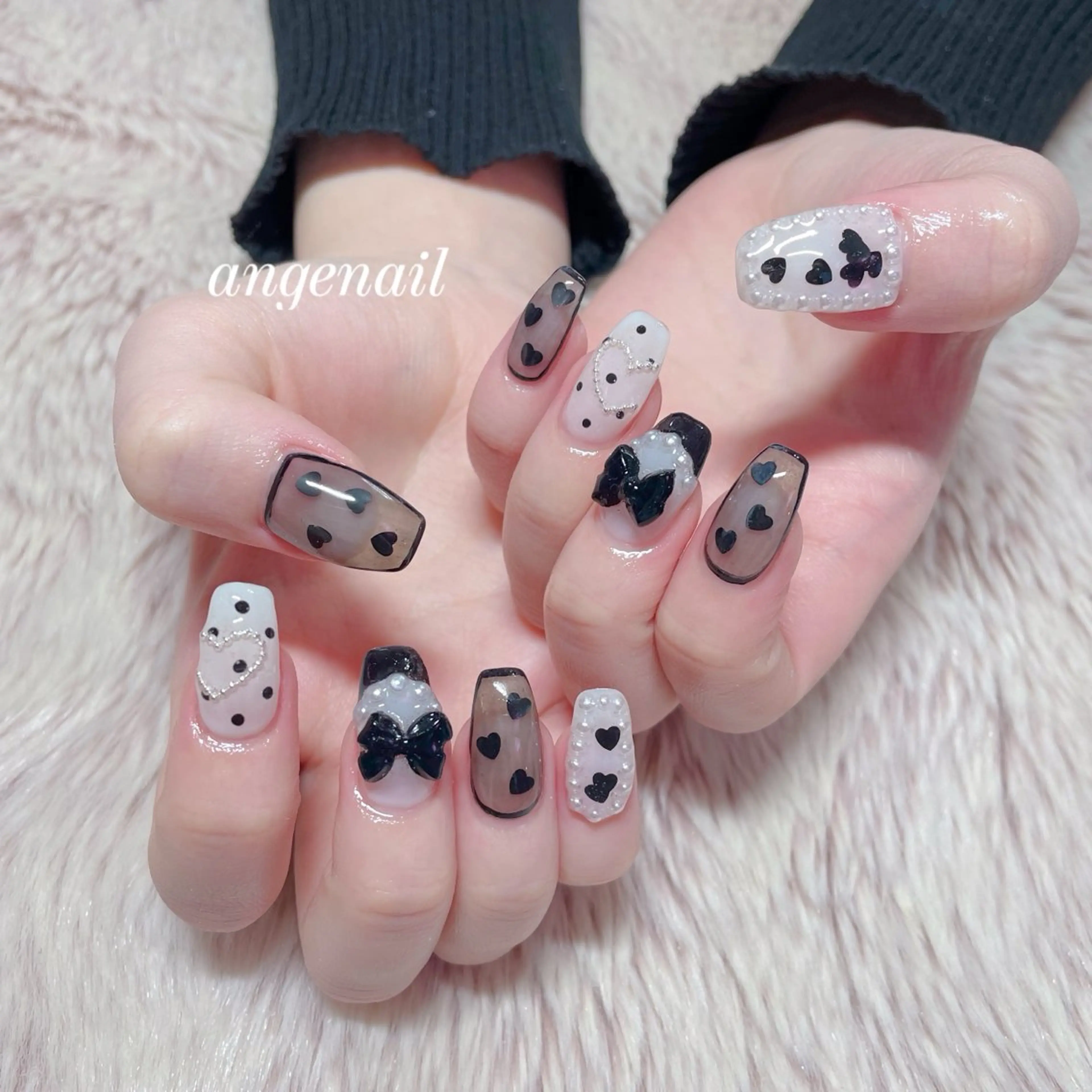 ネイル ハンドネイル オーナーネイリスト MAKIのネイルデザイン