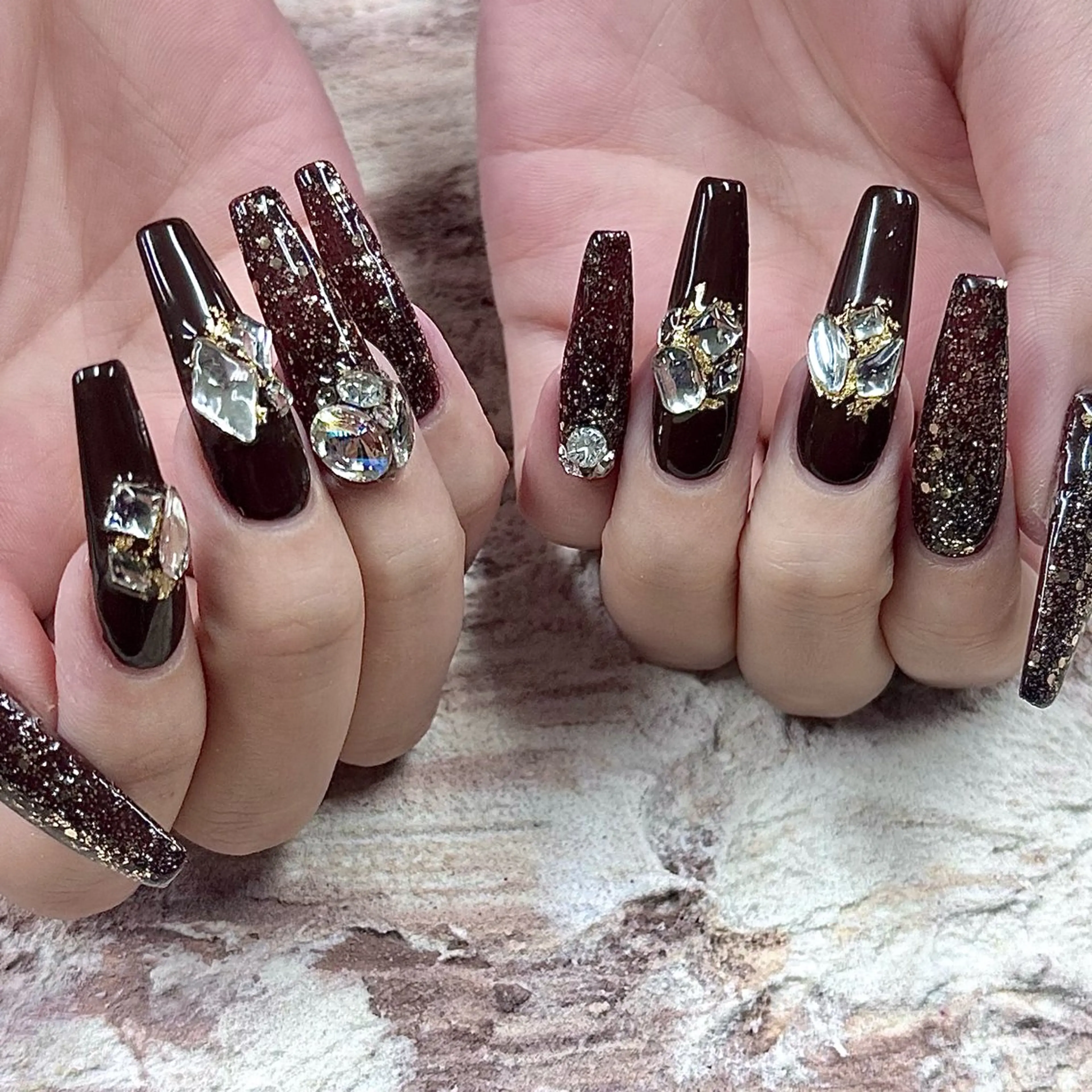 ネイル M.jewelry himeka🍒のネイルデザイン