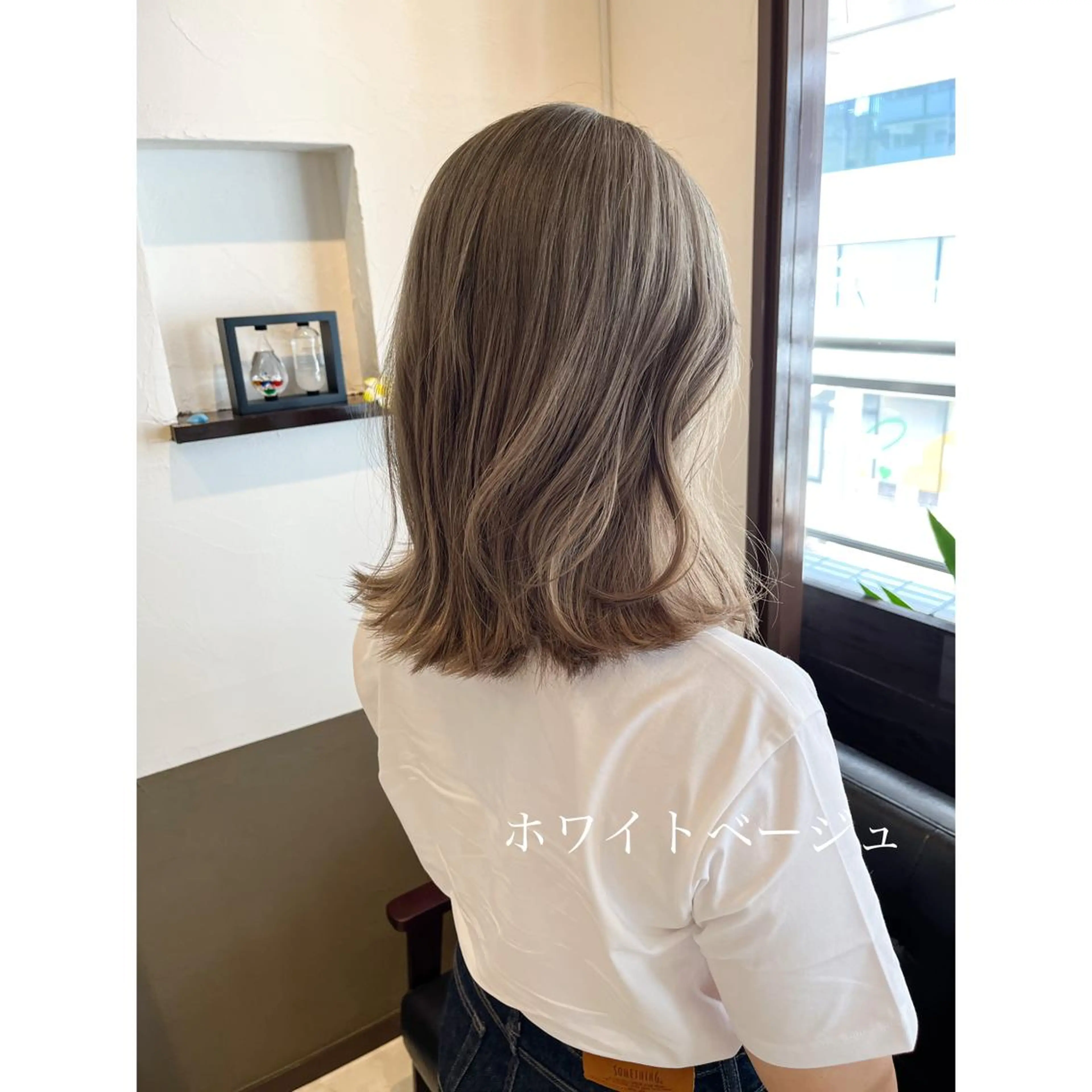 ミディアム カラー 坂井田 浩樹のヘアスタイル