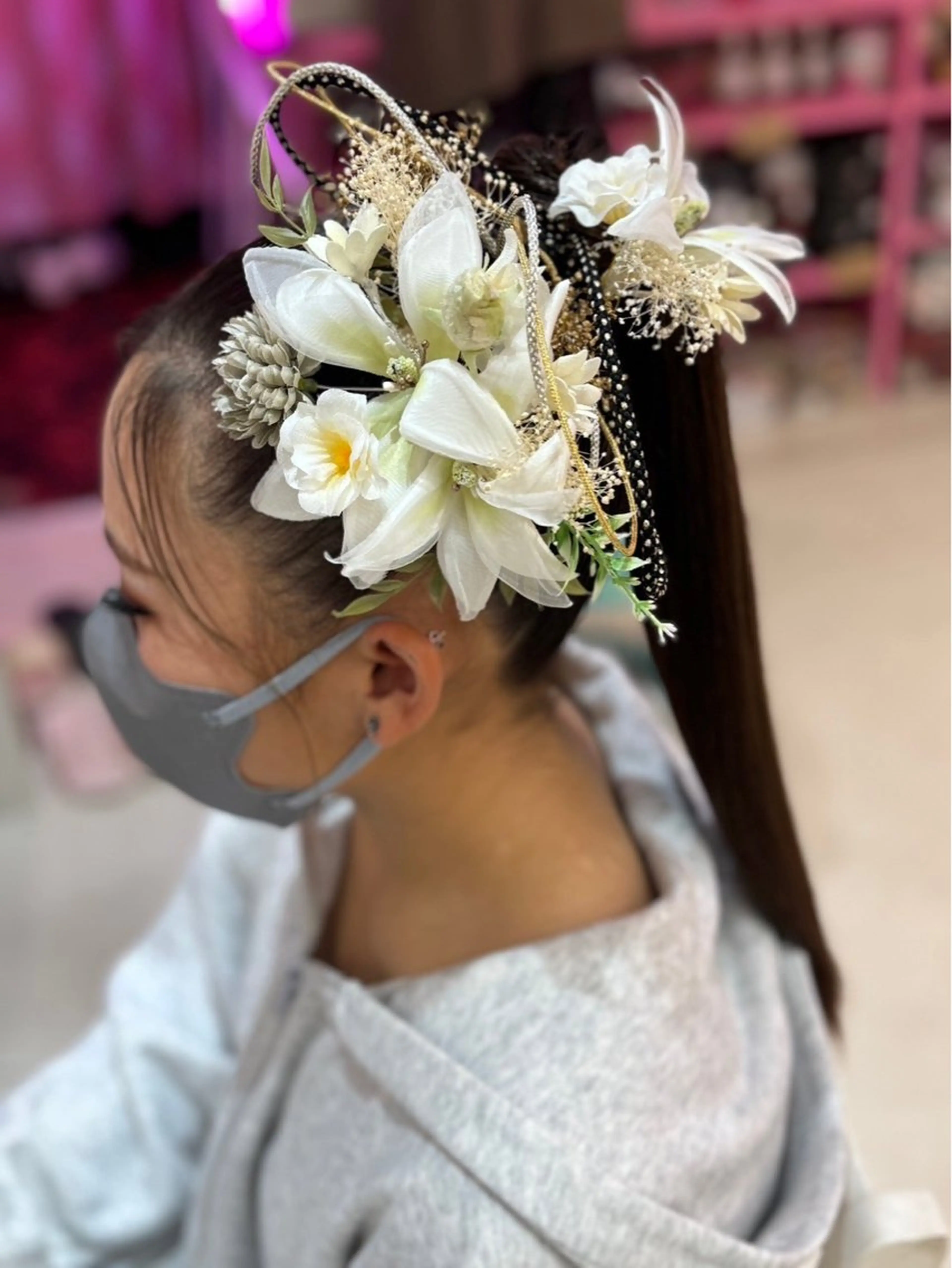 ロング ヘアセット hanaCoco水戸店所属・hanaCoco ハナココのヘアスタイル