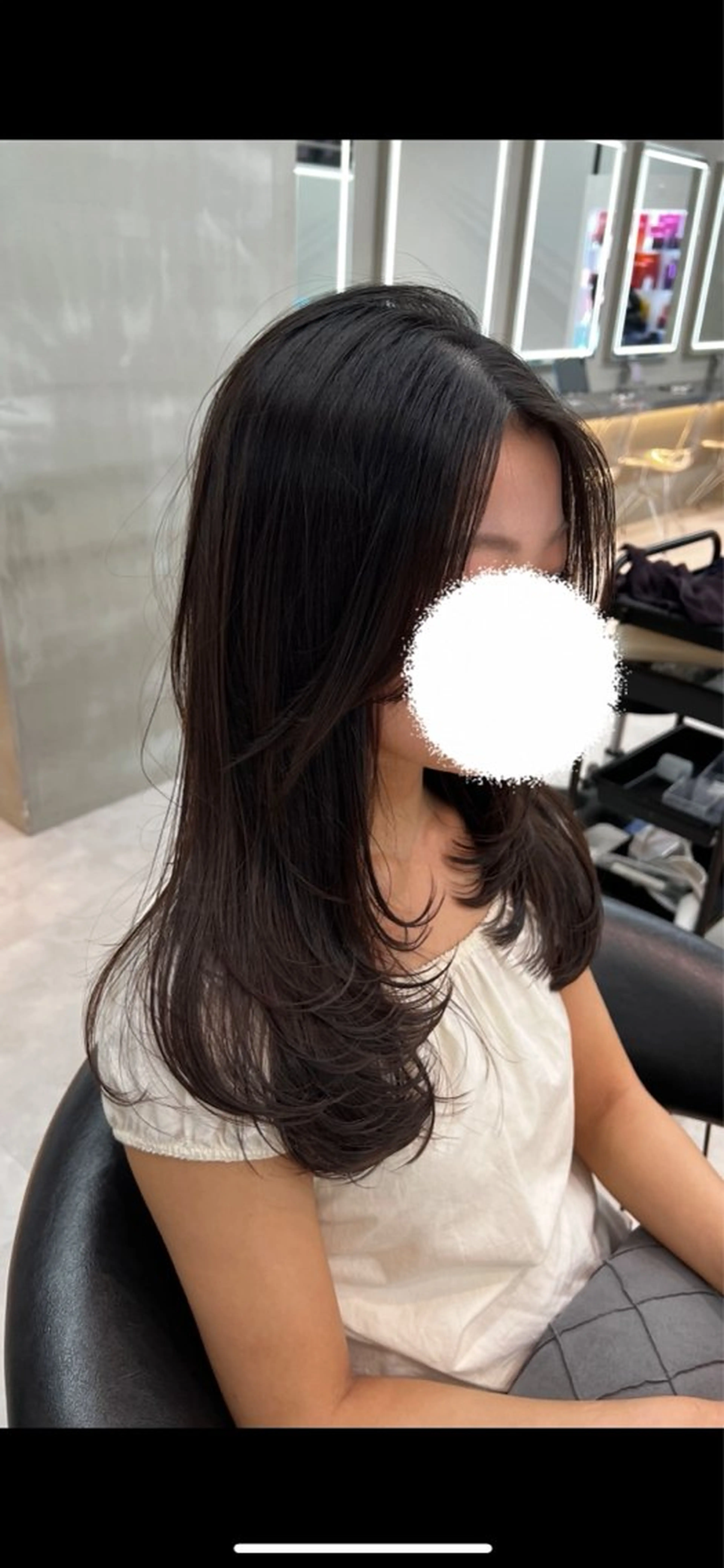 ロング カラー ヘアアレンジ レイヤーカット ローレイヤー 似合わせカラー× ウルフカット/ホマレのヘアスタイル