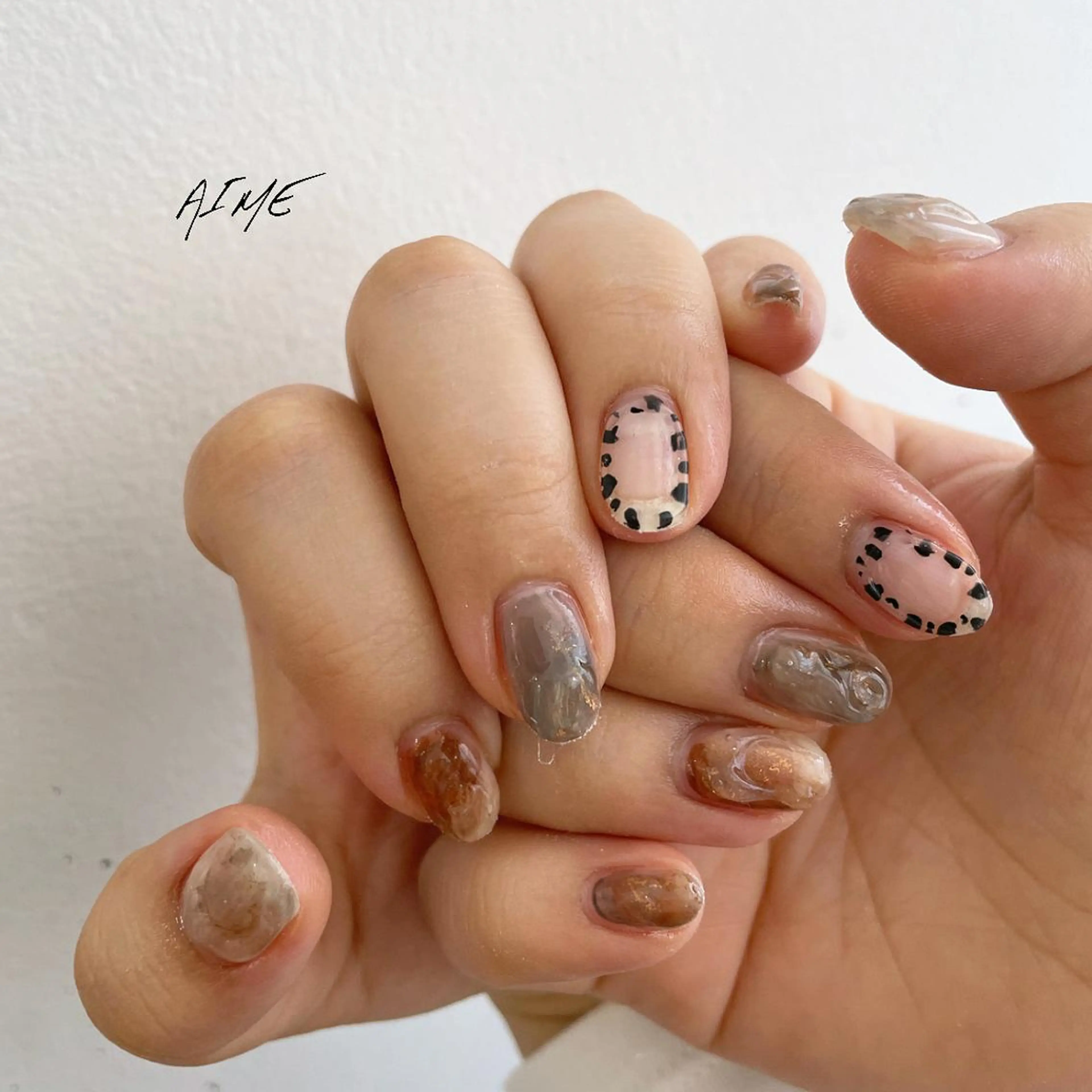 ネイル ハンドネイル AIME （momo）のネイルデザイン