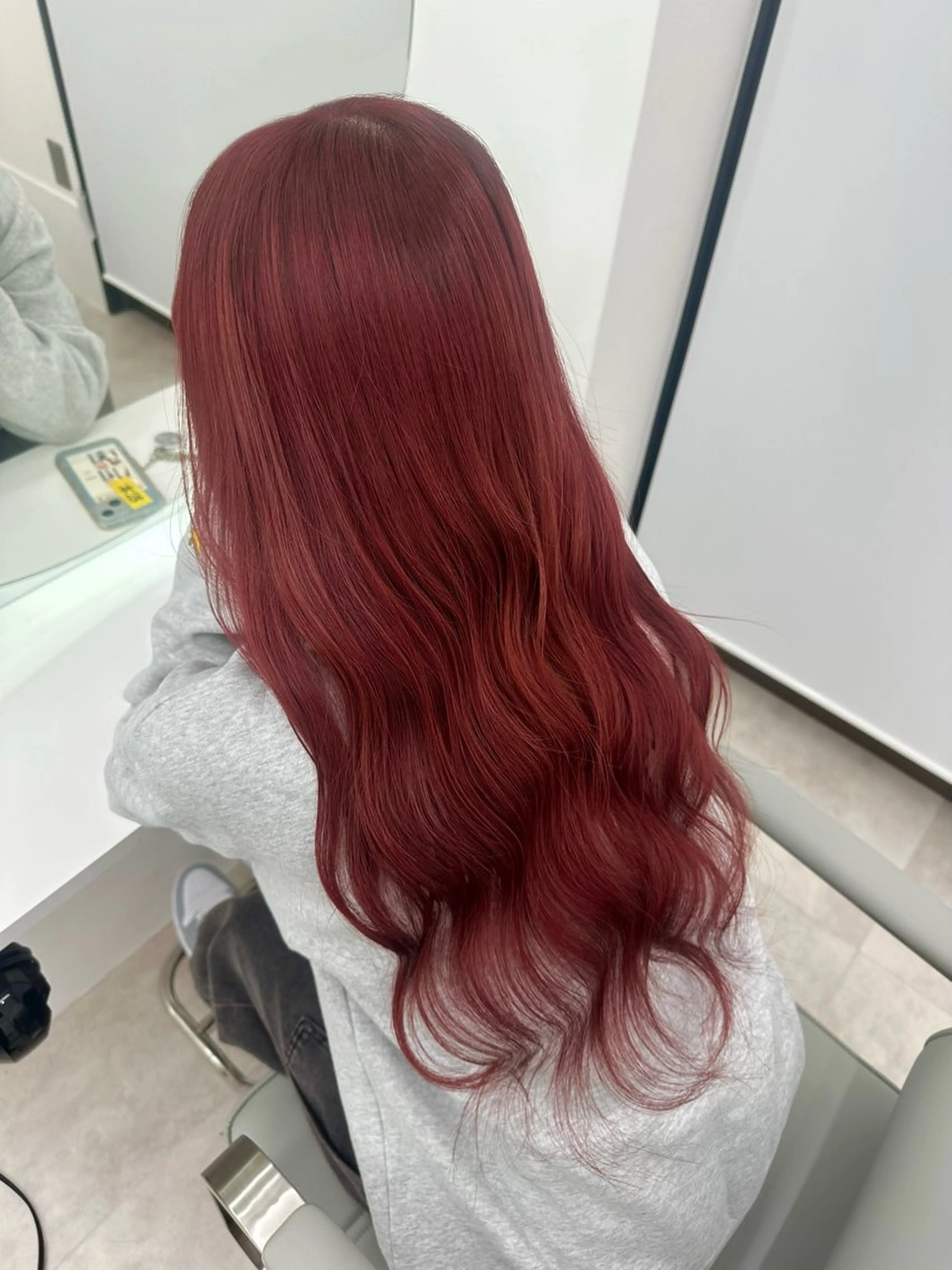 ロング 市川 栖々子のヘアスタイル