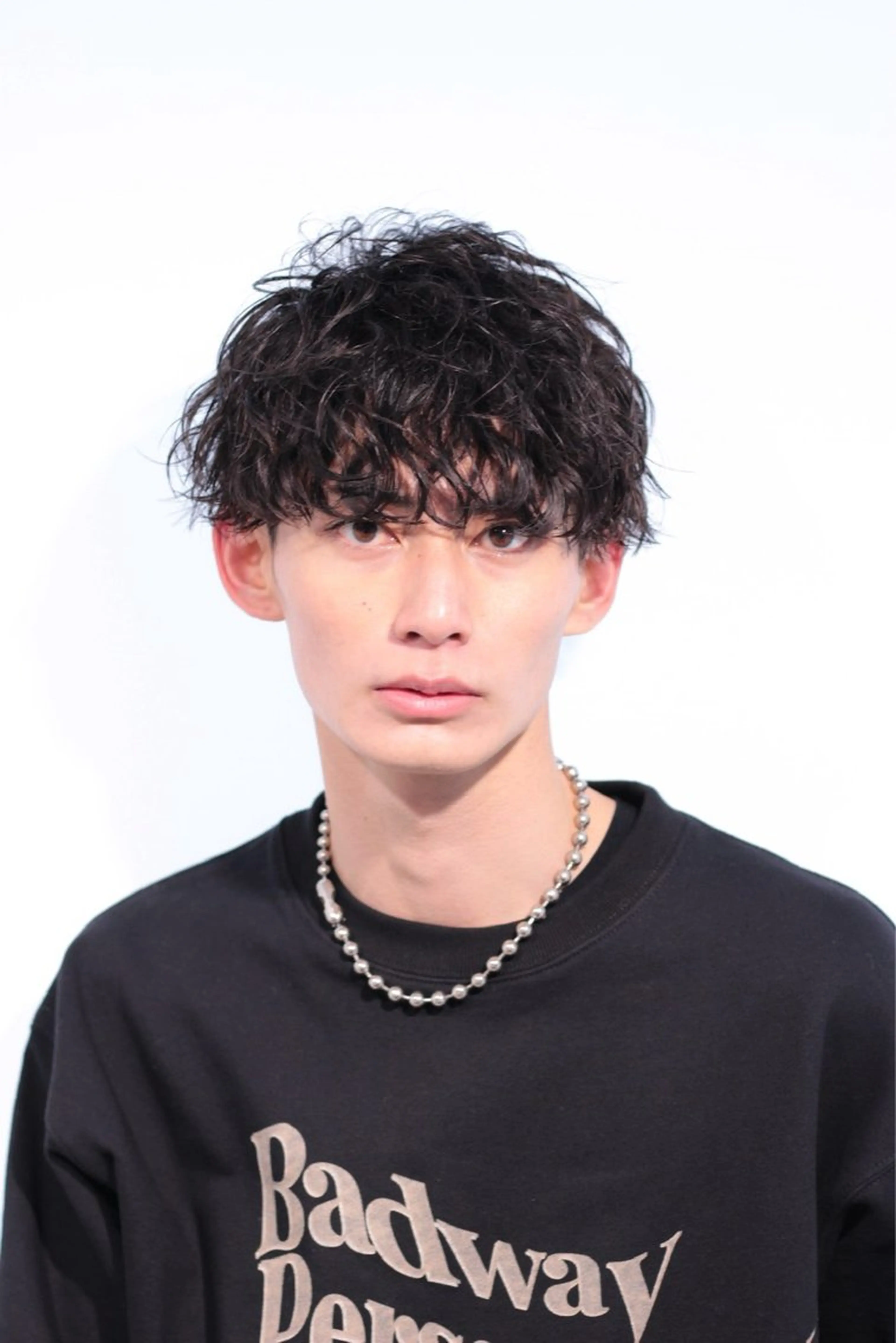パーマ ヘアアレンジ メンズ Ryo横浜韓国ヘア/ 曲がる縮毛矯正特化のヘアスタイル