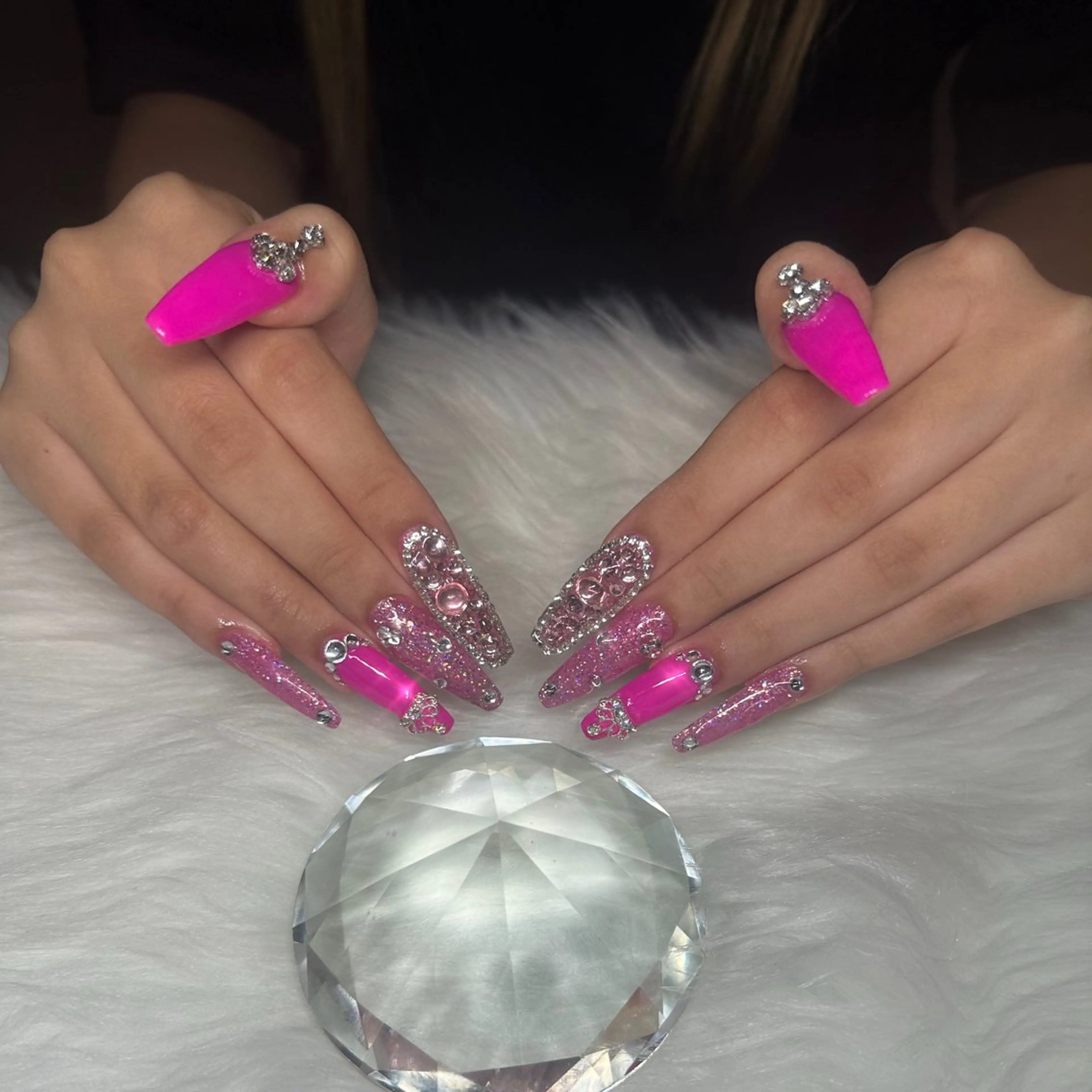 ネイル ピンク pikarin._.nails所属・pikarin nailsのネイルデザイン