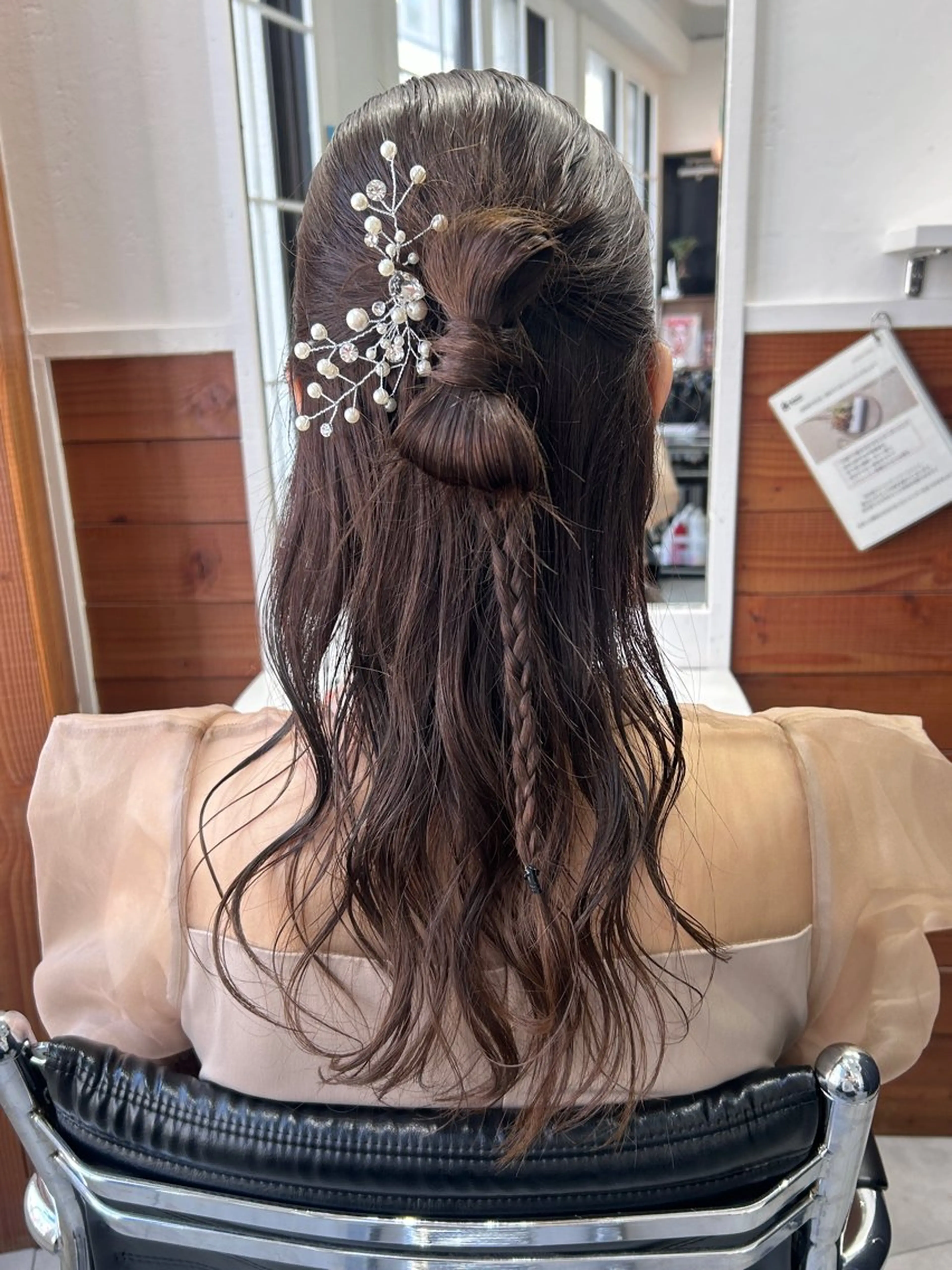 ヘアアレンジ レイヤーボブ/ 艶カラー/サナ🌼のヘアスタイル