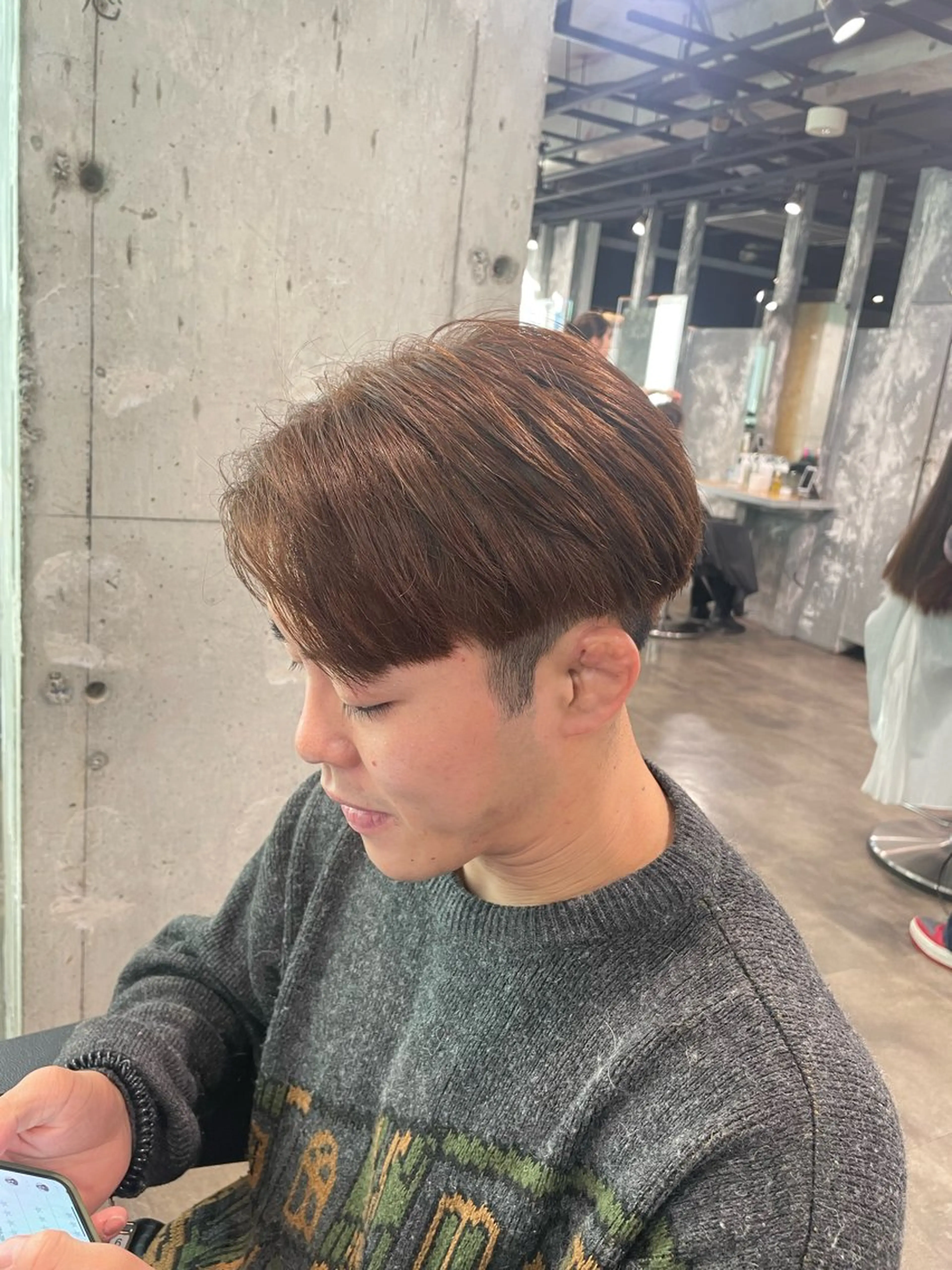 メンズ カット 縮毛矯正 メンズ特化美容師 💠チナツのヘアスタイル