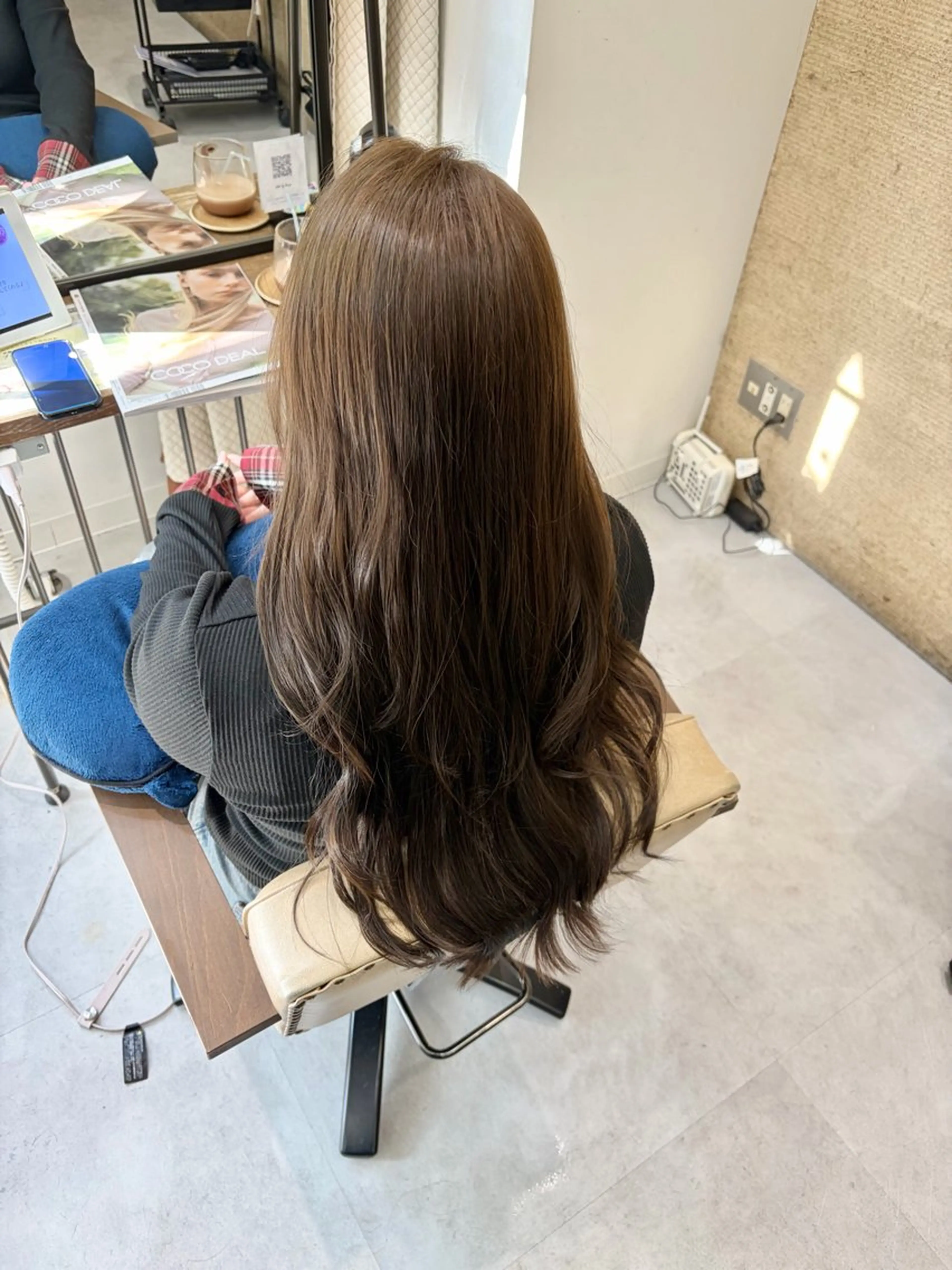 ロング カラー ヘアカラー Ouka/Wカラー/ 大人艶カラーのヘアスタイル