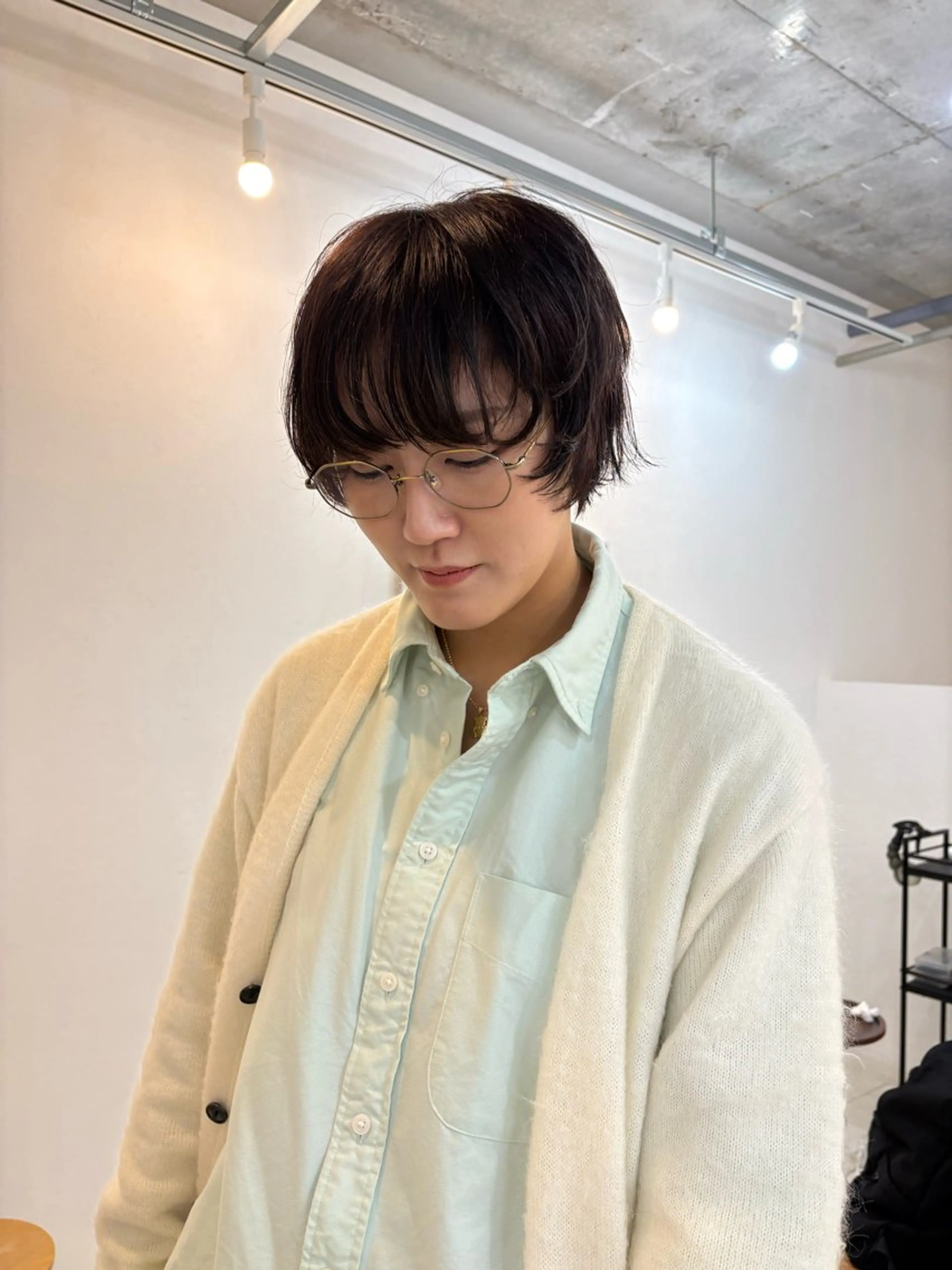 ショート カット eri kinjoのヘアスタイル