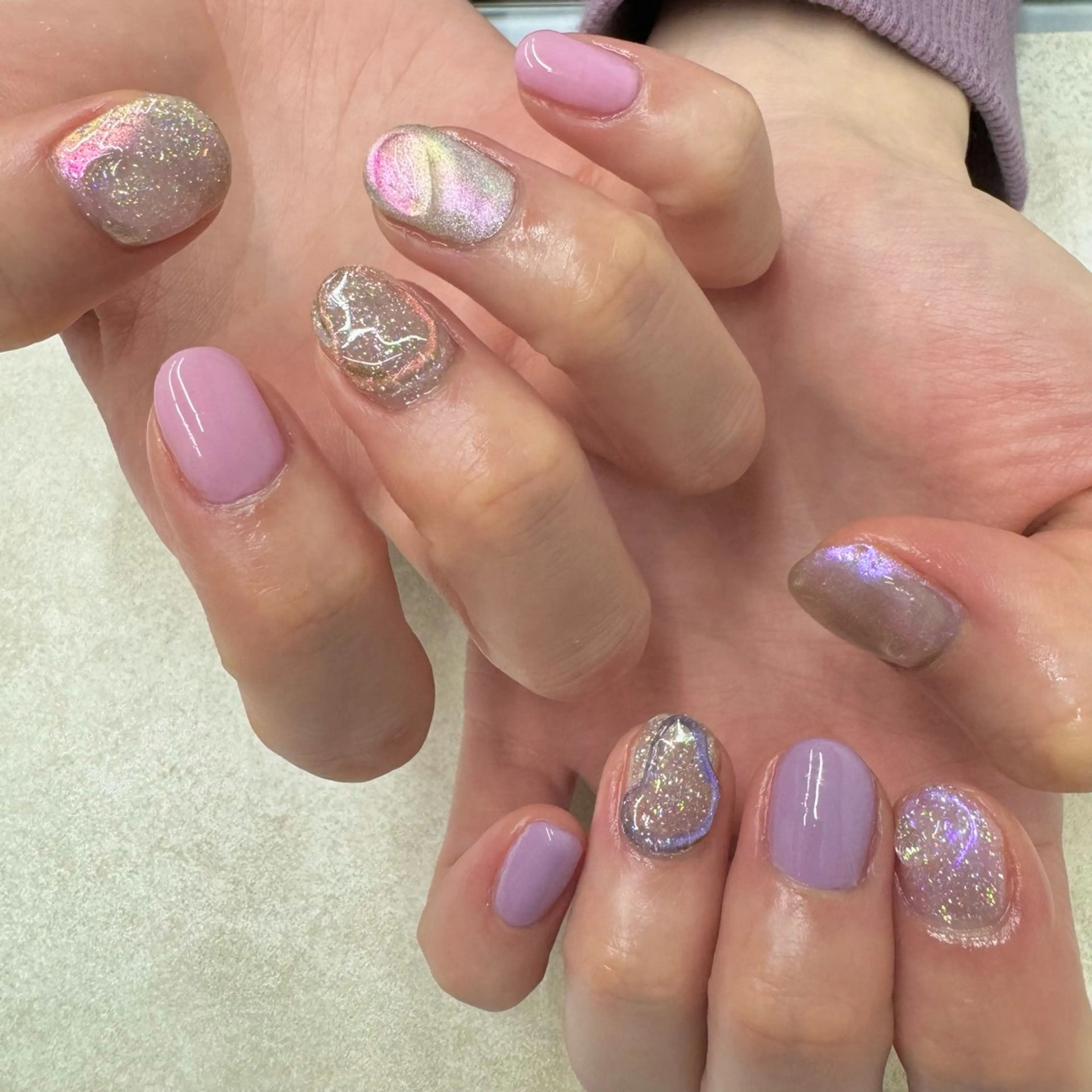 ネイル ピンク 春ネイル Nail Sant Esperanza by SALON DE やす所属・Sant Esperanzaのネイルデザイン