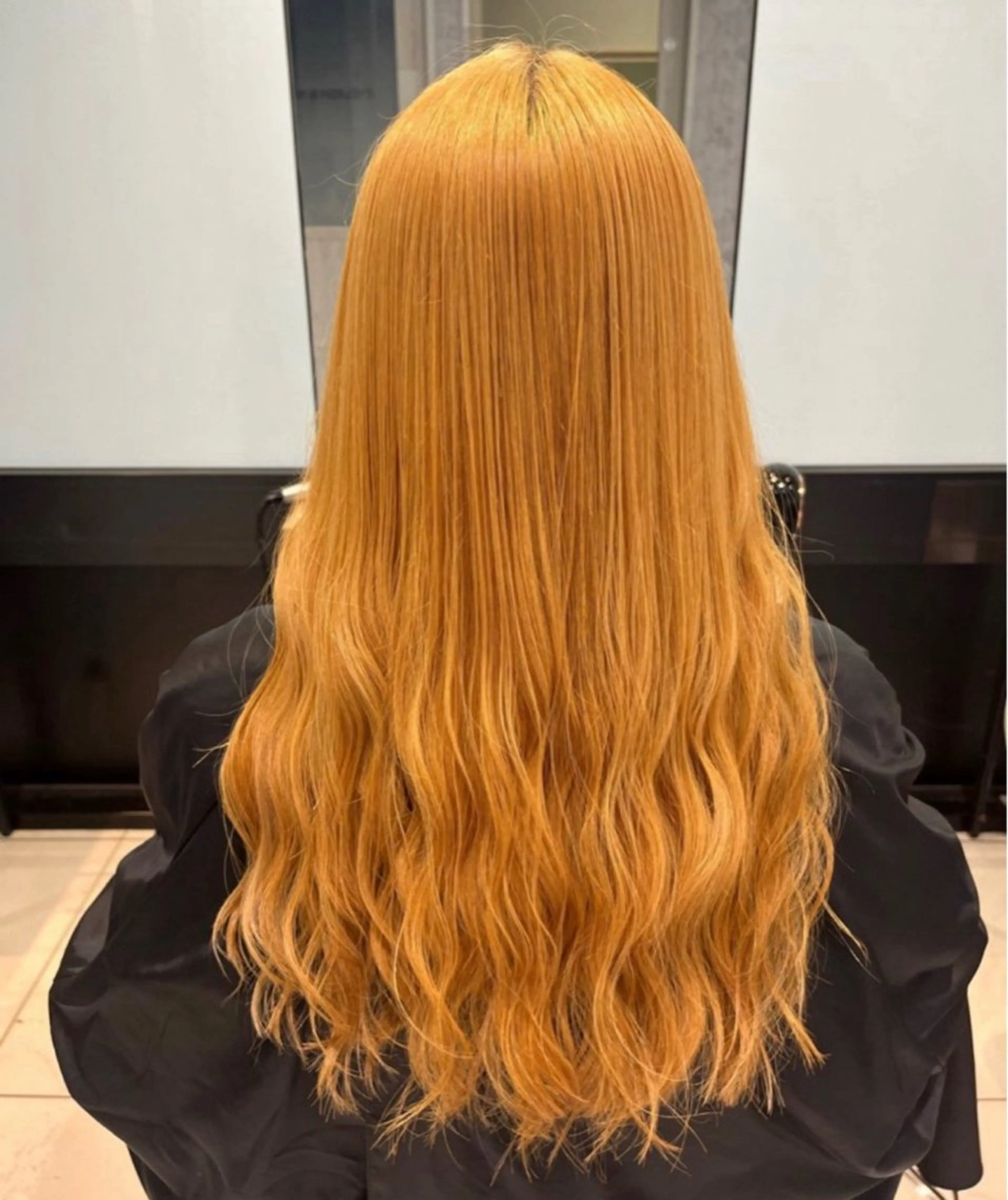 セミロング カラー ヘアセット ✨髪質改善＆eye✨ ななみのヘアスタイル