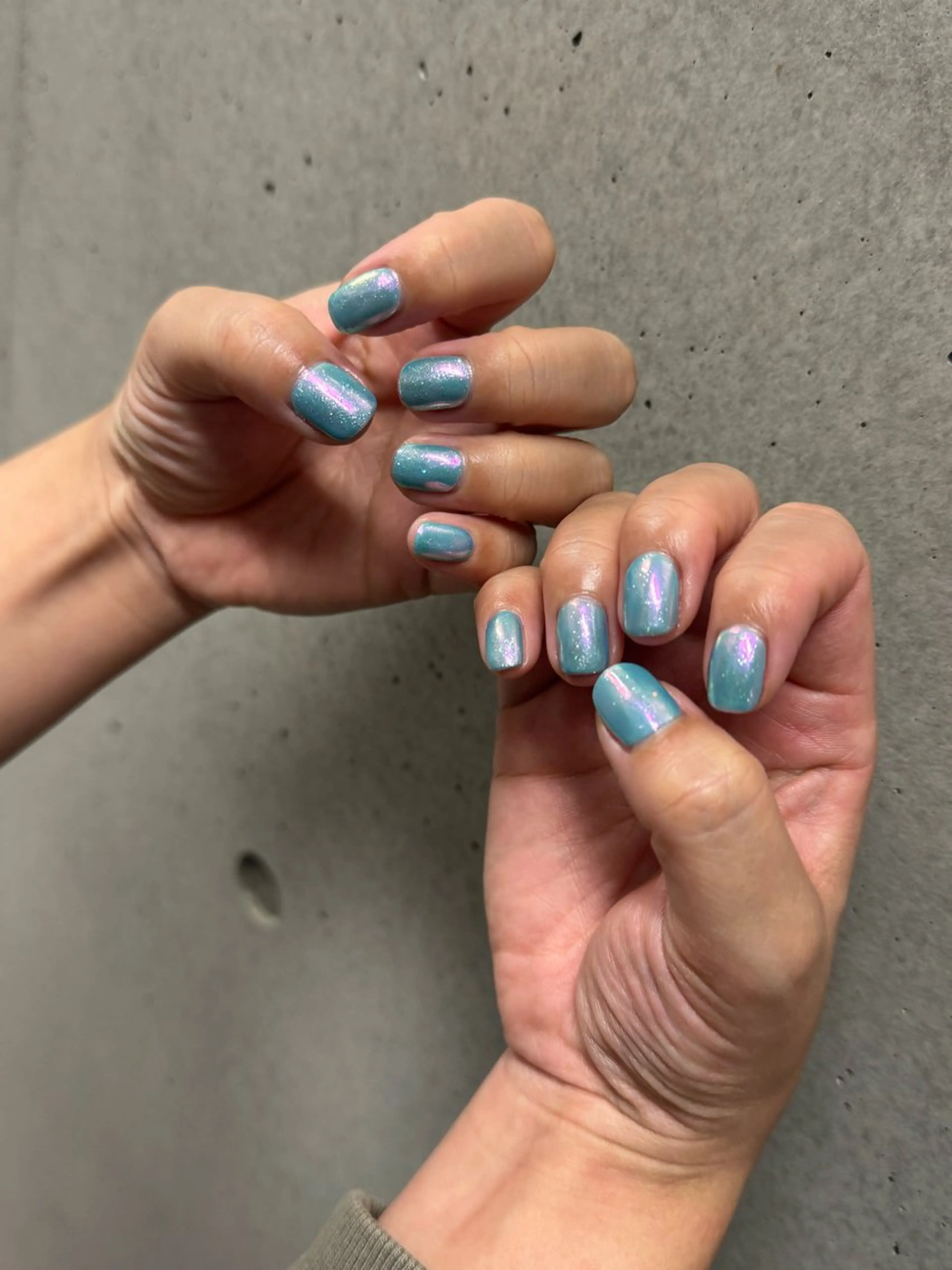 ネイル ミラーネイル Nuae MIKIのネイルデザイン