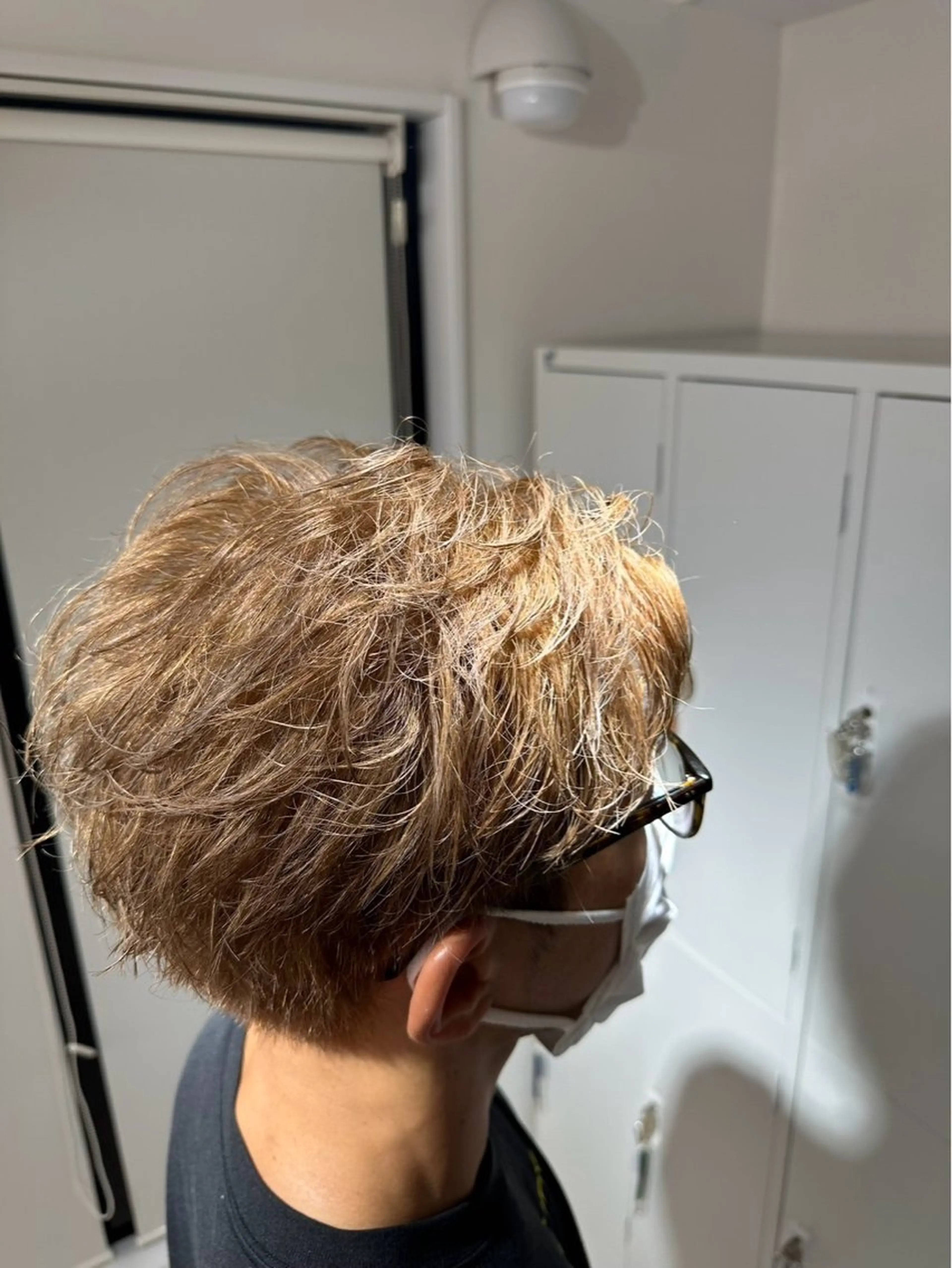 カラー メンズ ヘアカラー 増田 壮真のヘアスタイル