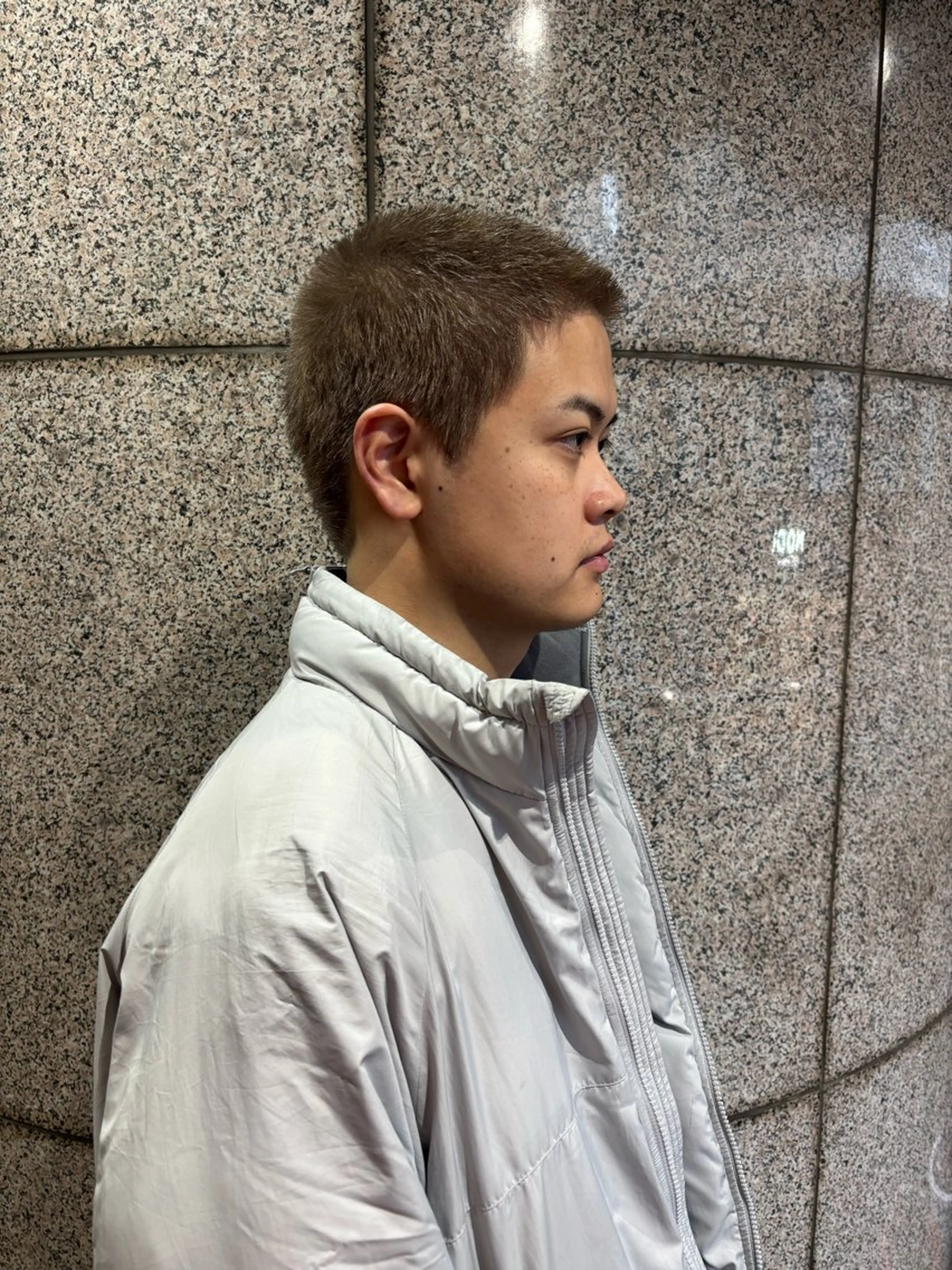 カラー メンズ カット ヘアカラー スパイキーパーマ 柏NO1 藤本葉のヘアスタイル