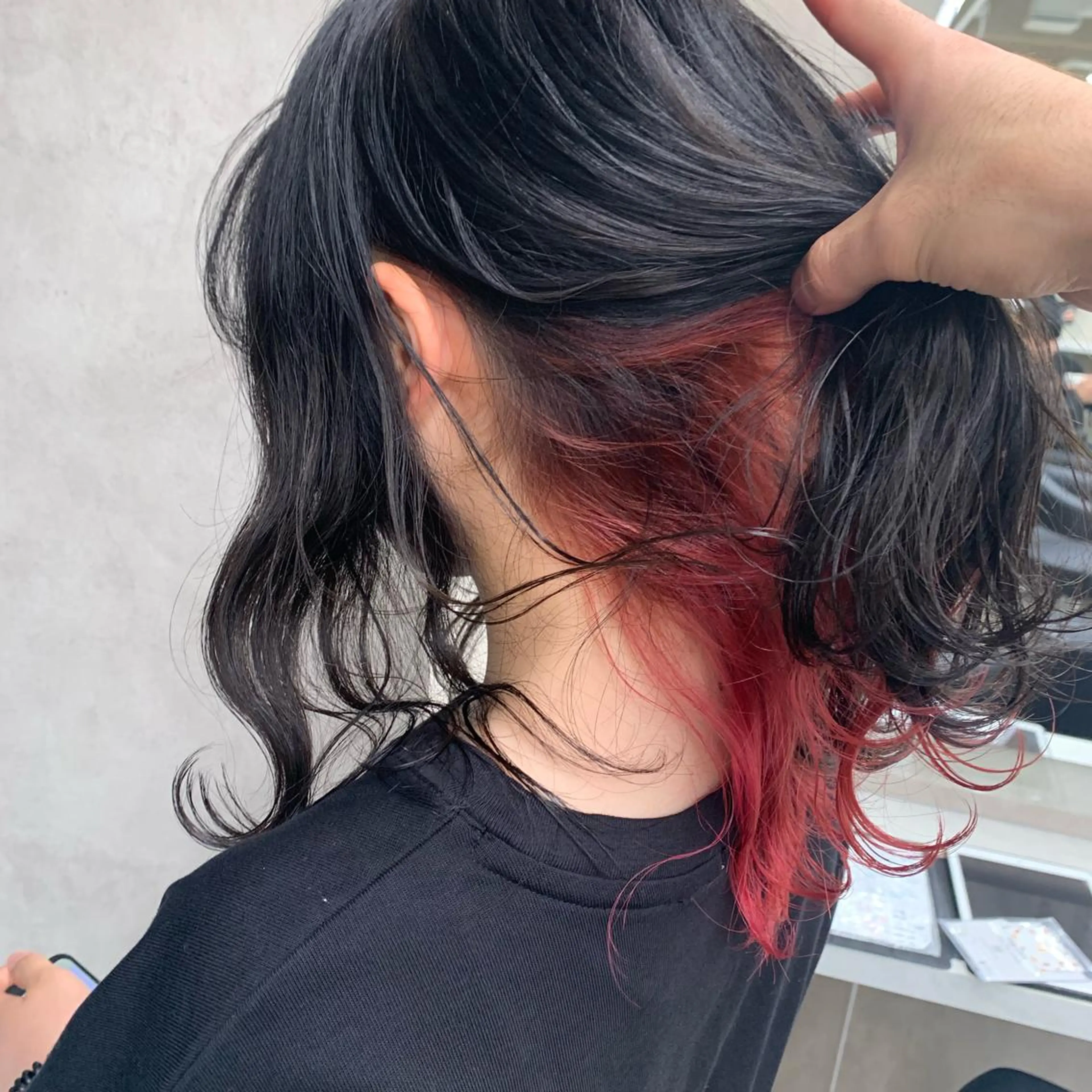 セミロング カラー ブリーチ ケアブリーチ ダブルカラー ハイトーンカラー インナーカラー 🤎カラー比率90% 🤍TAKAYAのヘアスタイル