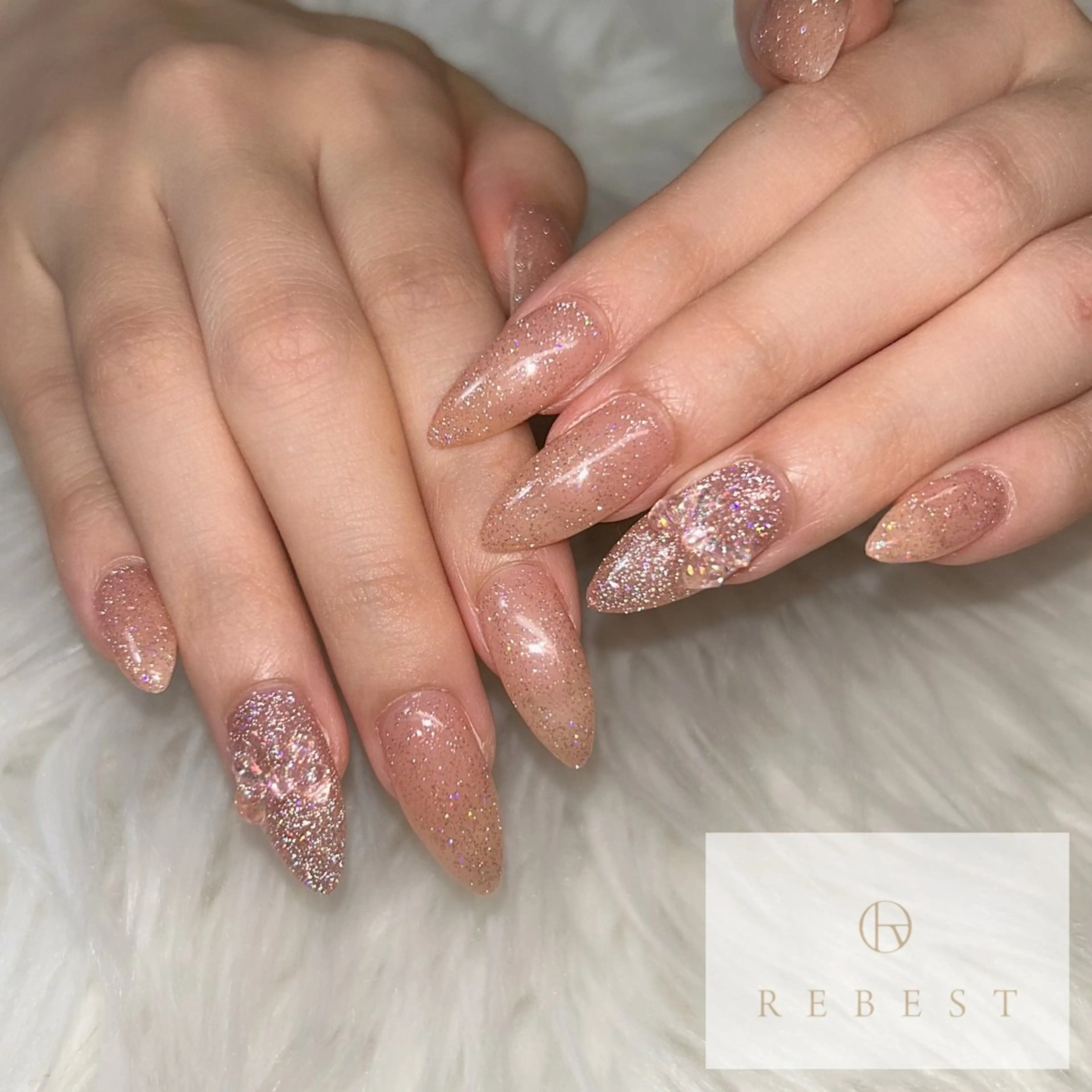 ネイル ハンドネイル nailist 羽藍のネイルデザイン