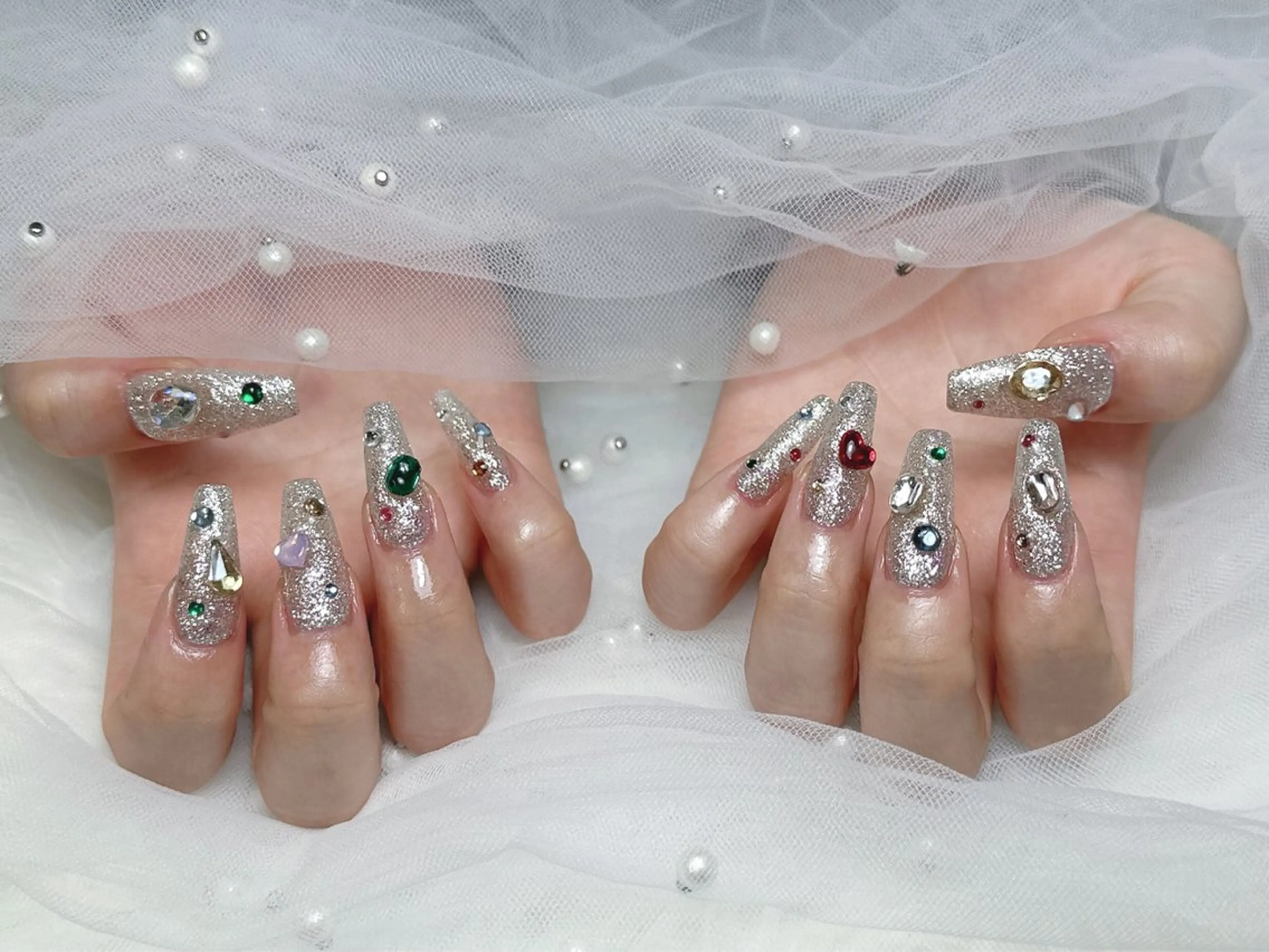 ネイル ハンドネイル Eclat〔ｴｸﾗ〕 MOEKA𝜗𝜚*のネイルデザイン