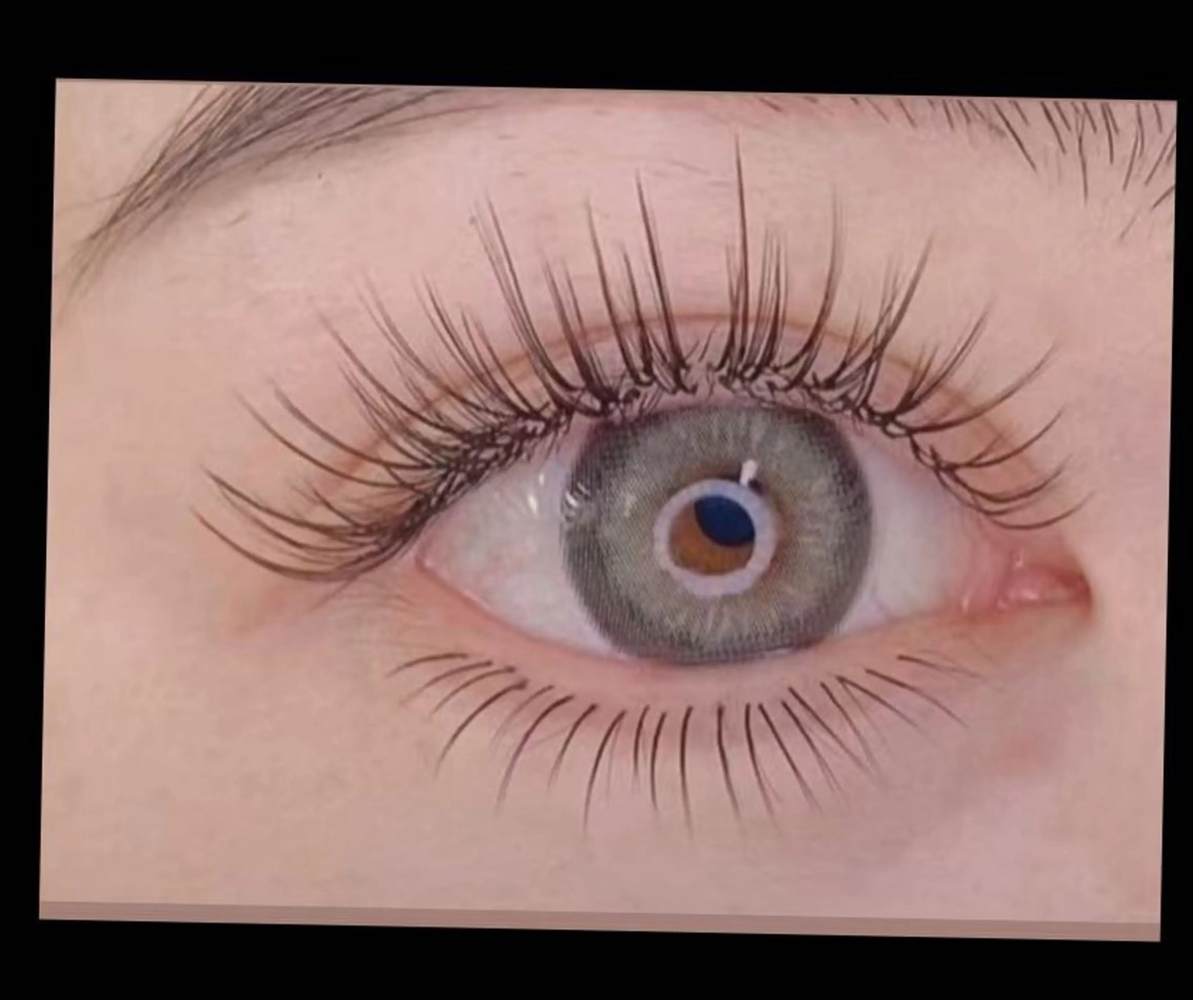 【上下🉐エクステ🉐】130本❣️✨振り分け本数は自由✨フラットラッシュ[上100本/下30本]の写真