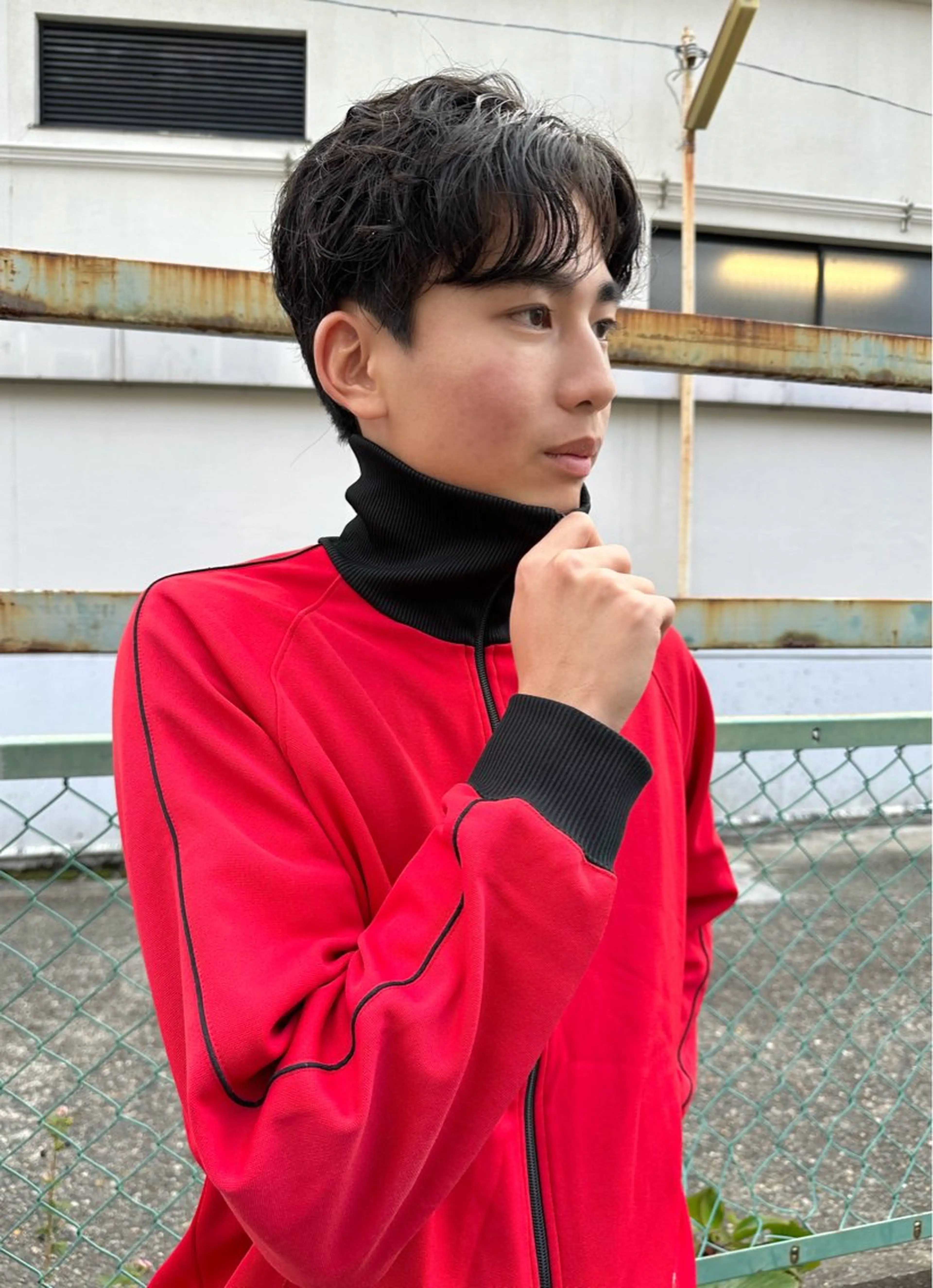 ショート パーマ カット ヘアカラー トリートメント 田中 泰正のヘアスタイル