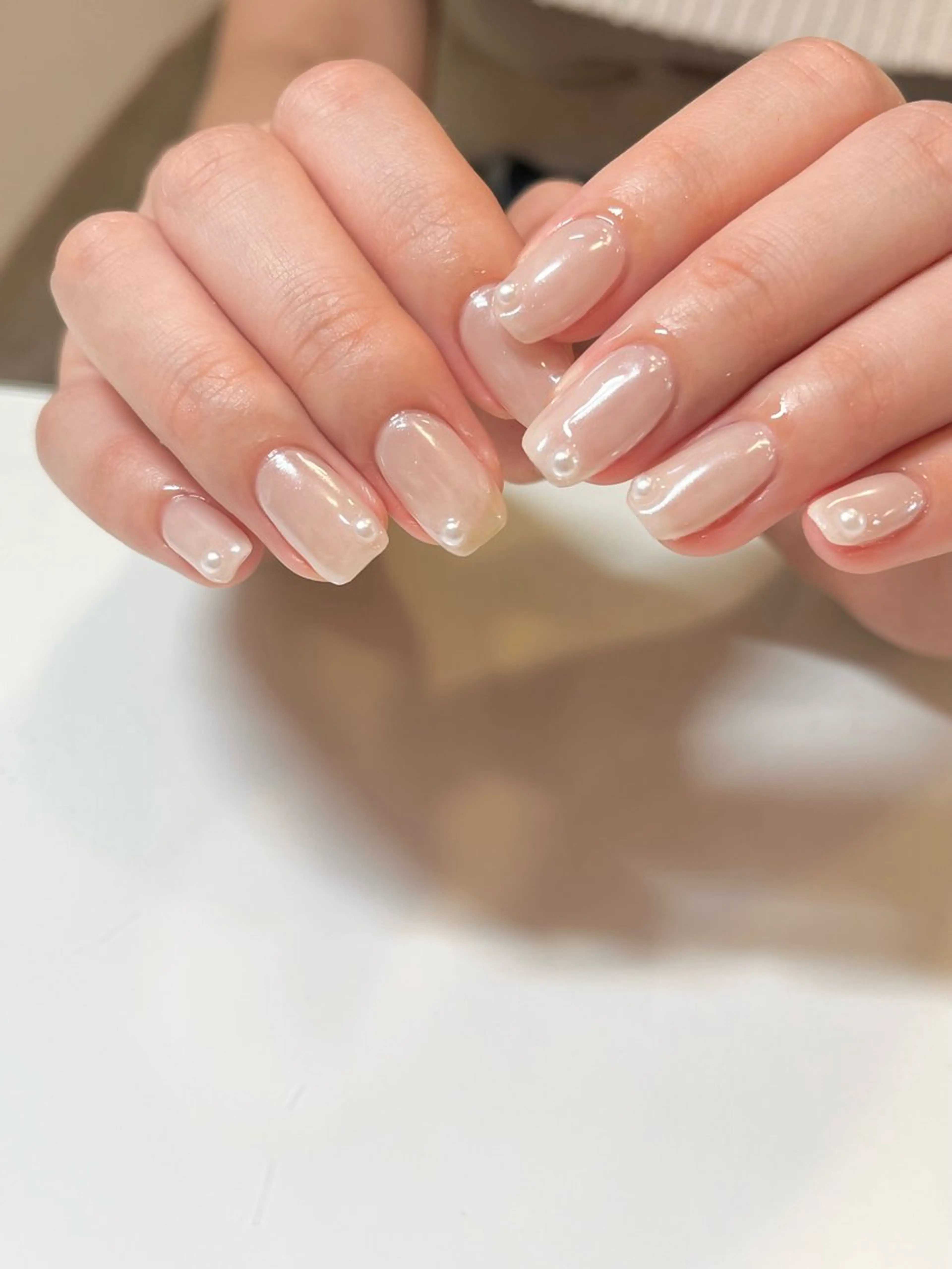 【オフなし】..🫧ワンカラー on オーロラパウダーの写真