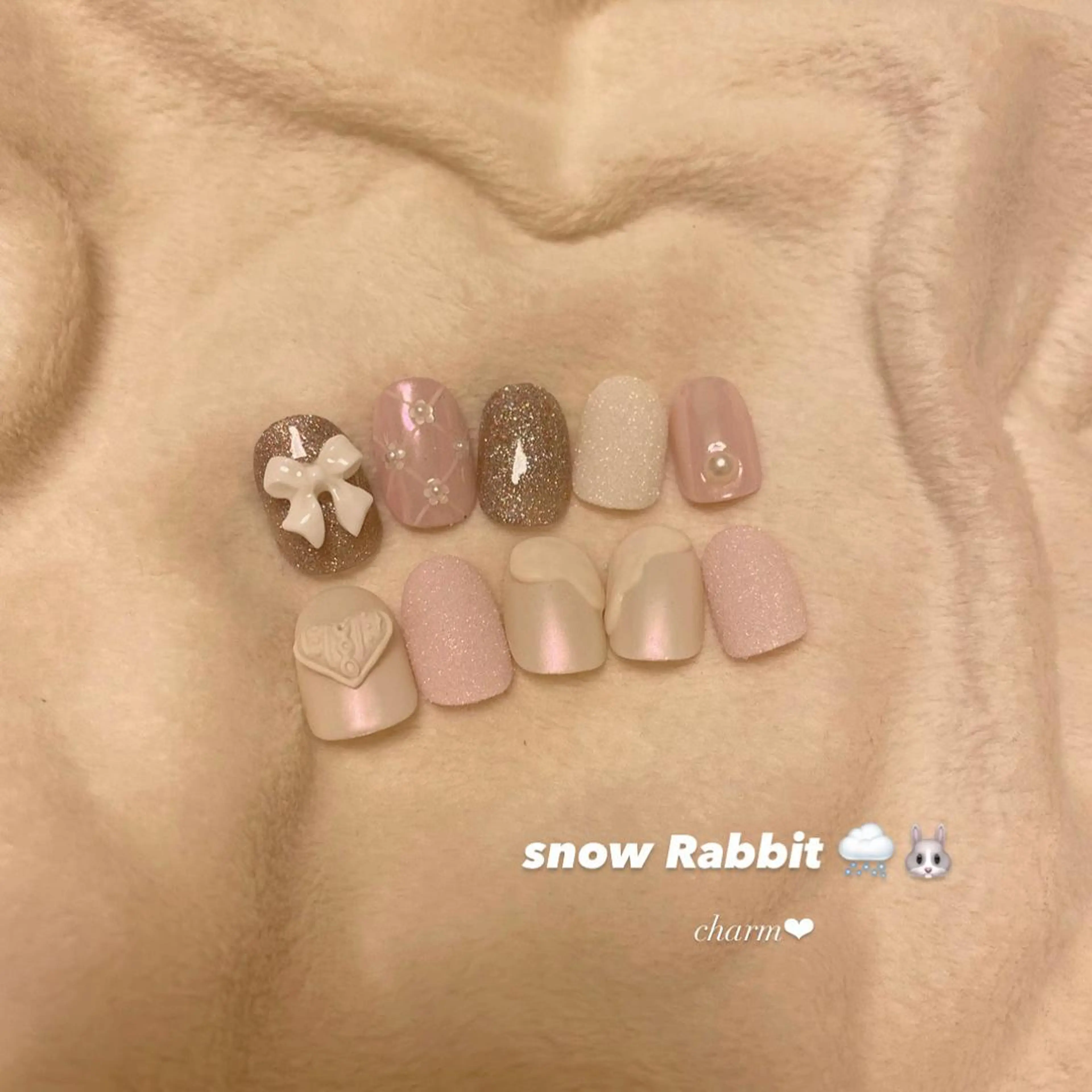 ネイル キラキラネイル ハンドネイル nail salon charmのネイルデザイン