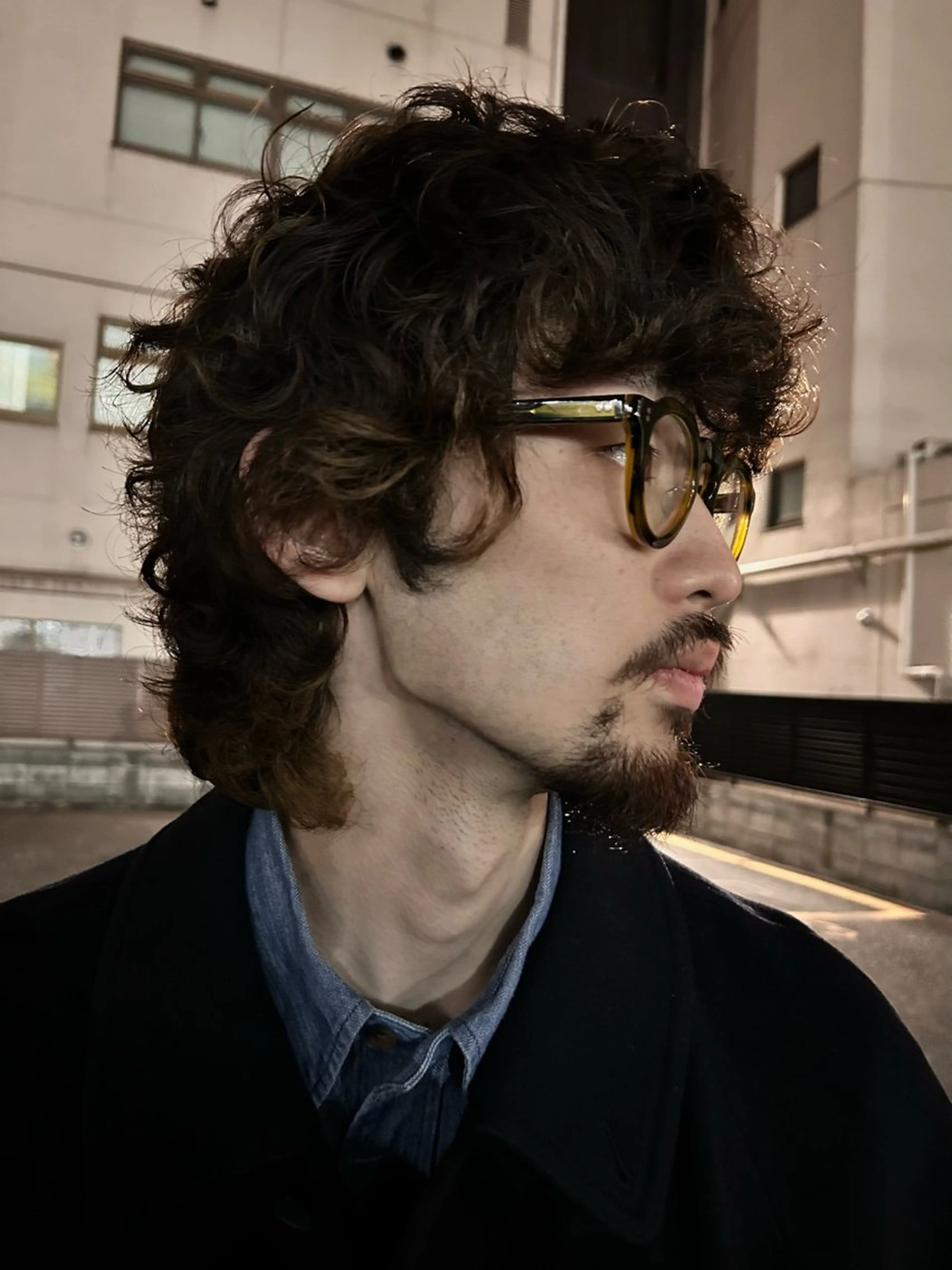 パーマ メンズ デザインカット/ パーマ/nanaのヘアスタイル